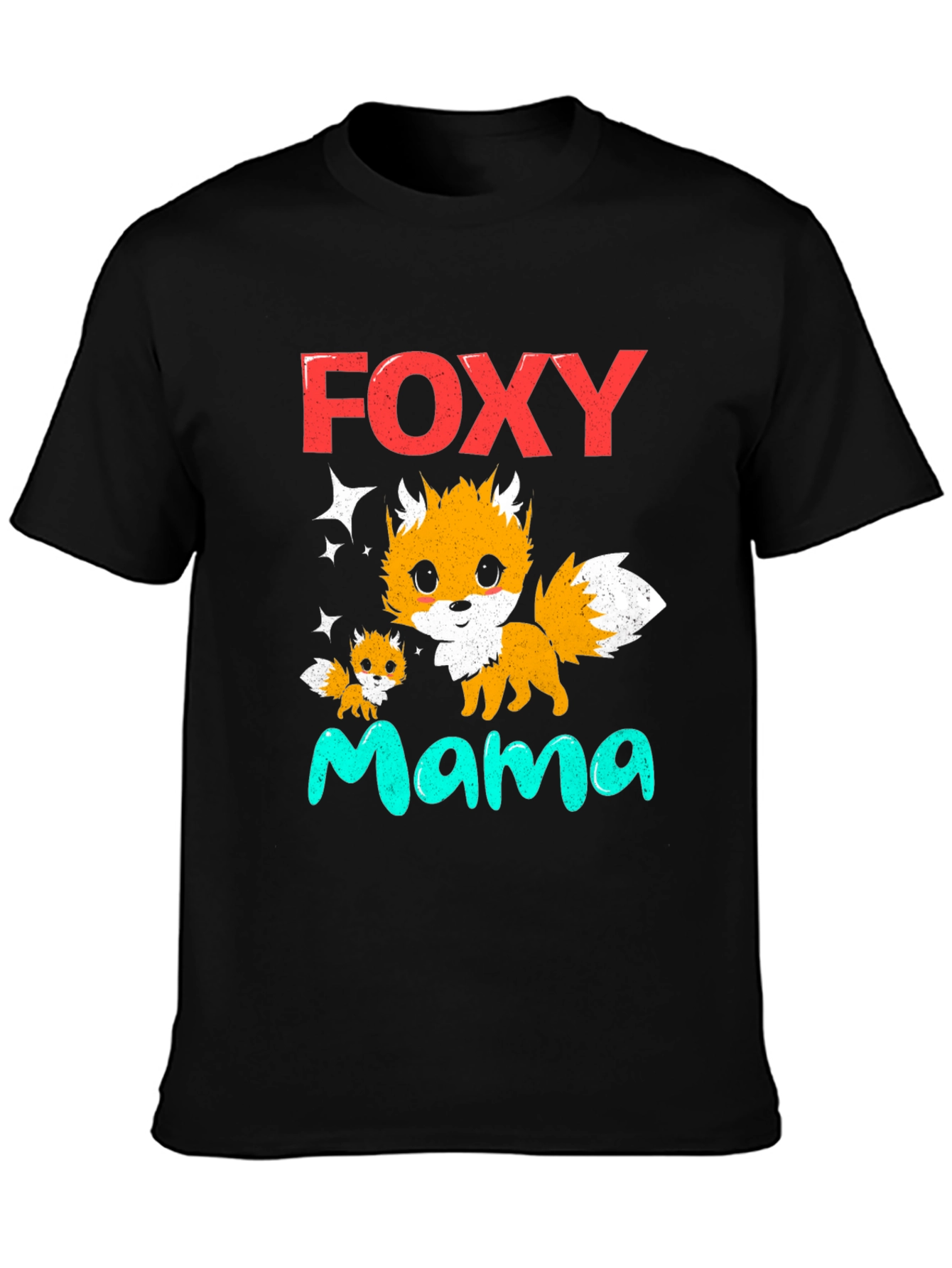 Foxy Mama T-Shirt - Cute Fox Graphic Tee