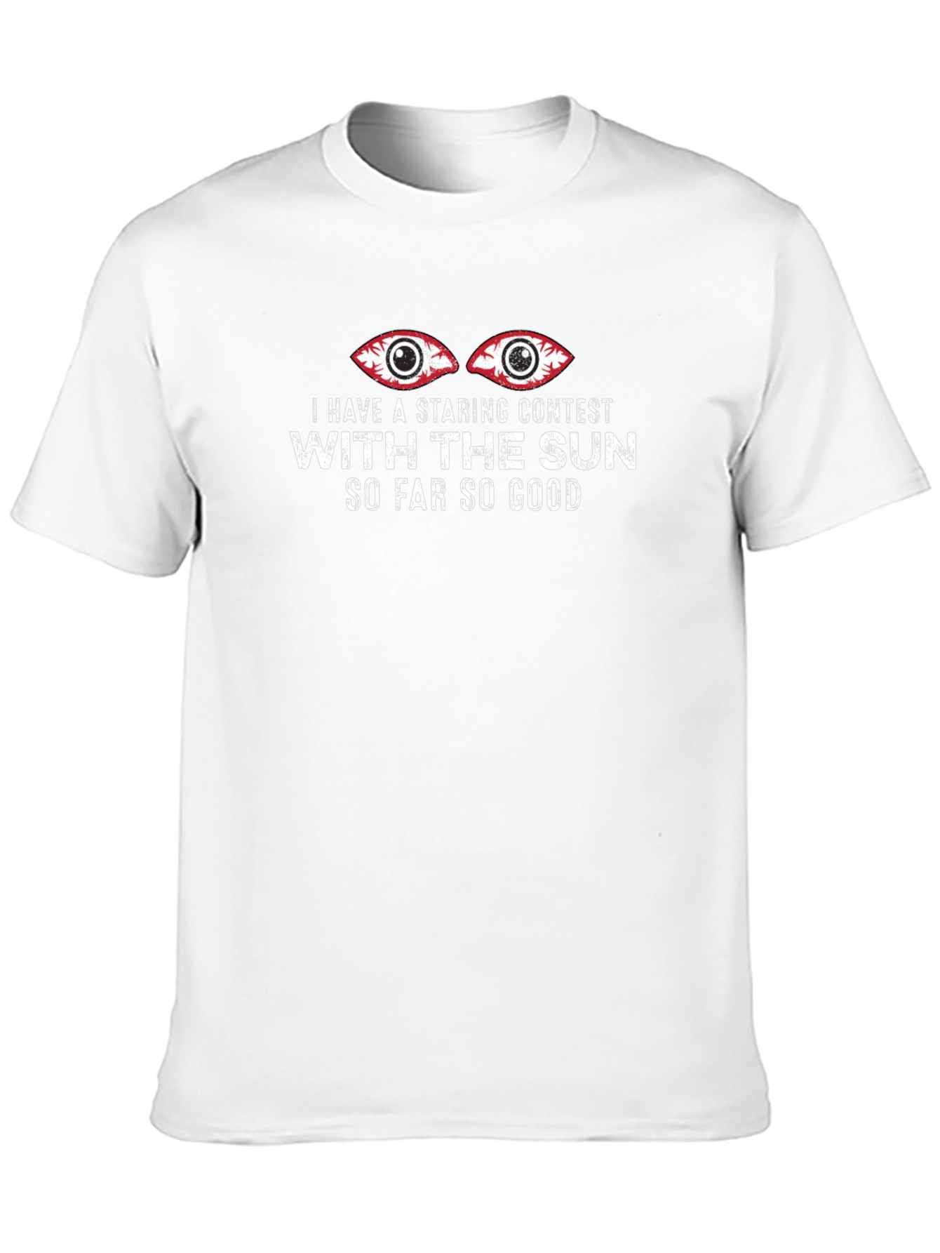Staring Contest T-Shirt - Funny Eye Graphic Tee