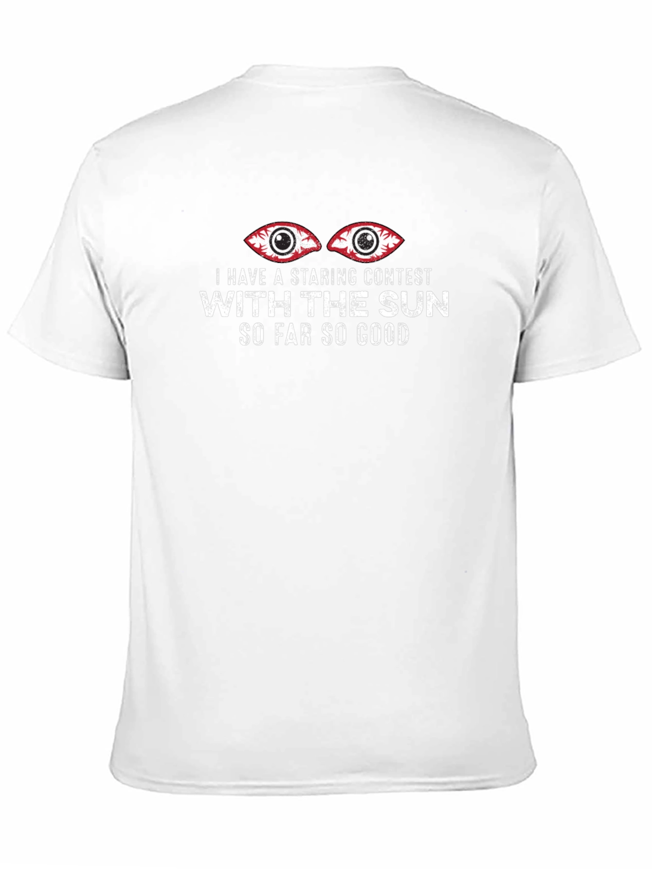 Staring Contest T-Shirt - Funny Eye Graphic Tee