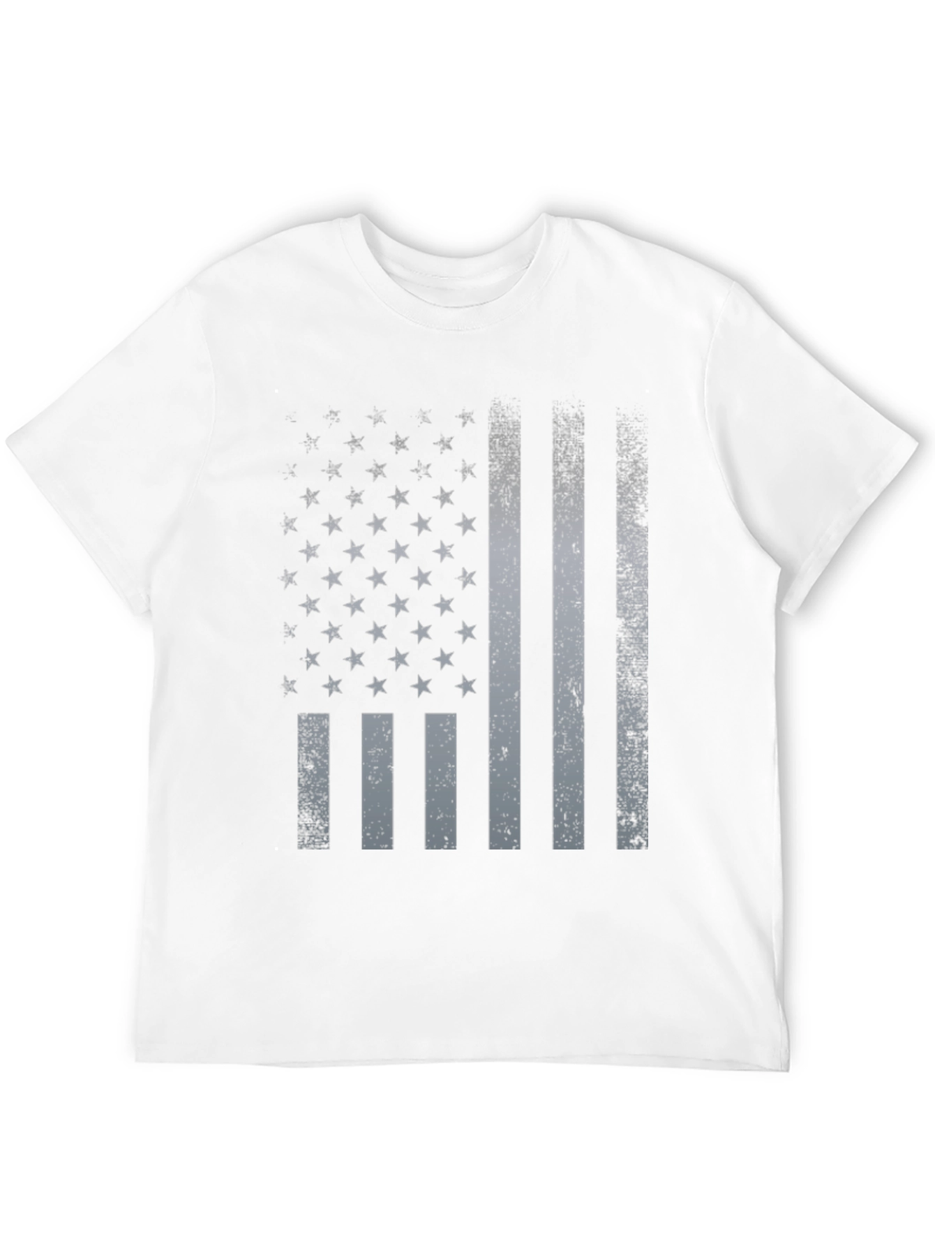 Distressed American Flag Graphic T-Shirt