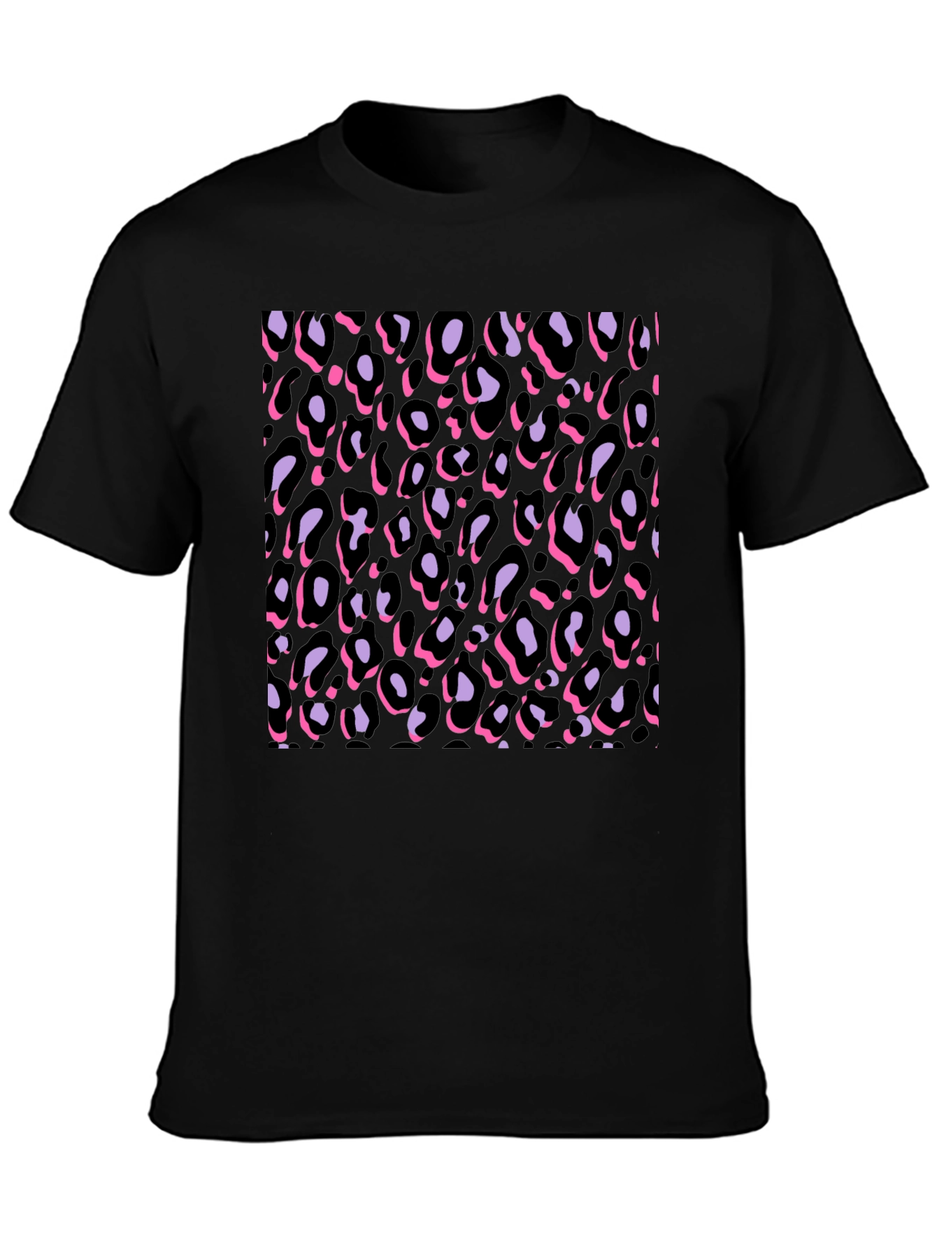 Leopard Print Mens T-Shirt - Bold & Stylish