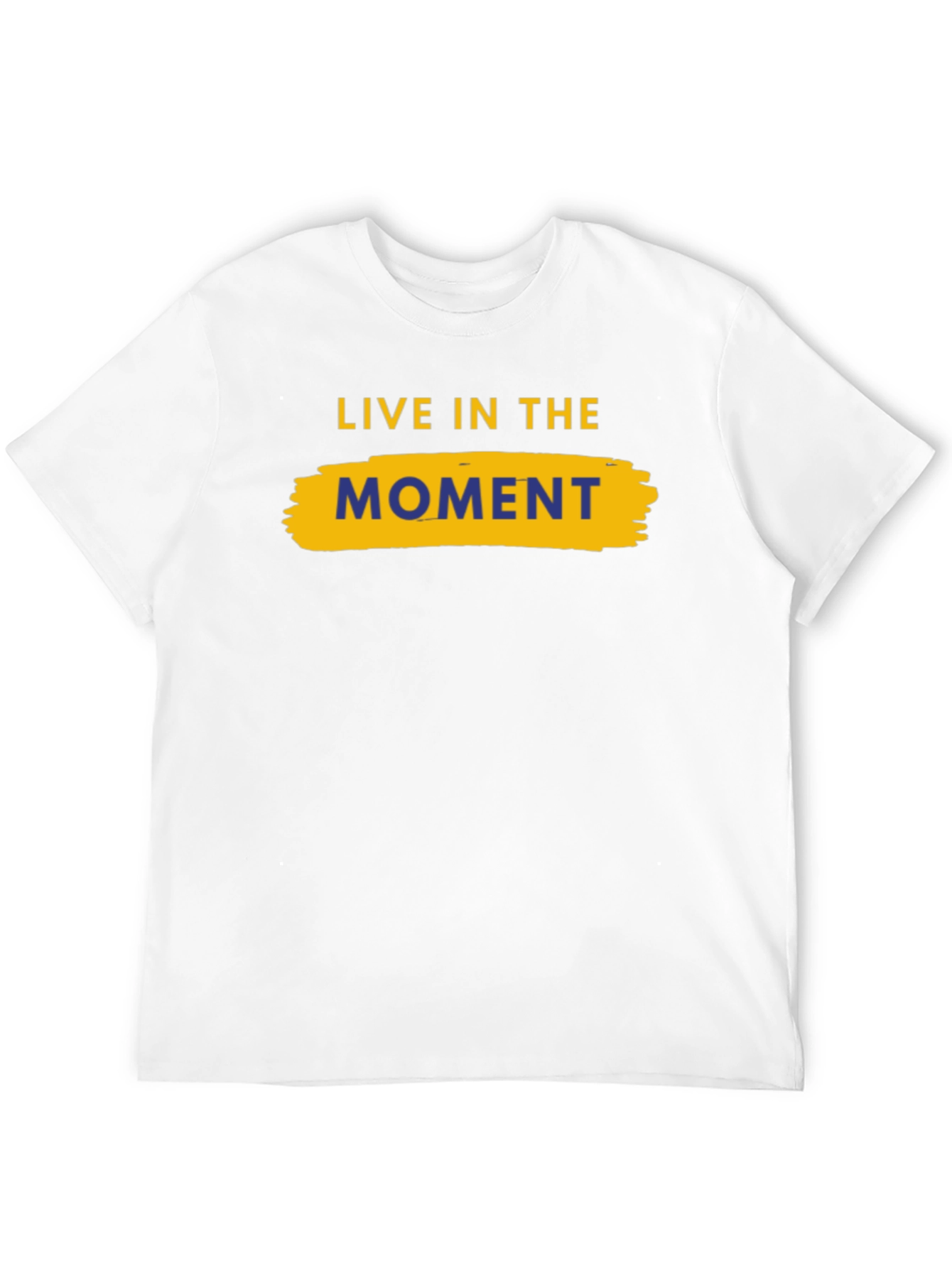 Live In The Moment Graphic Tee - Black
