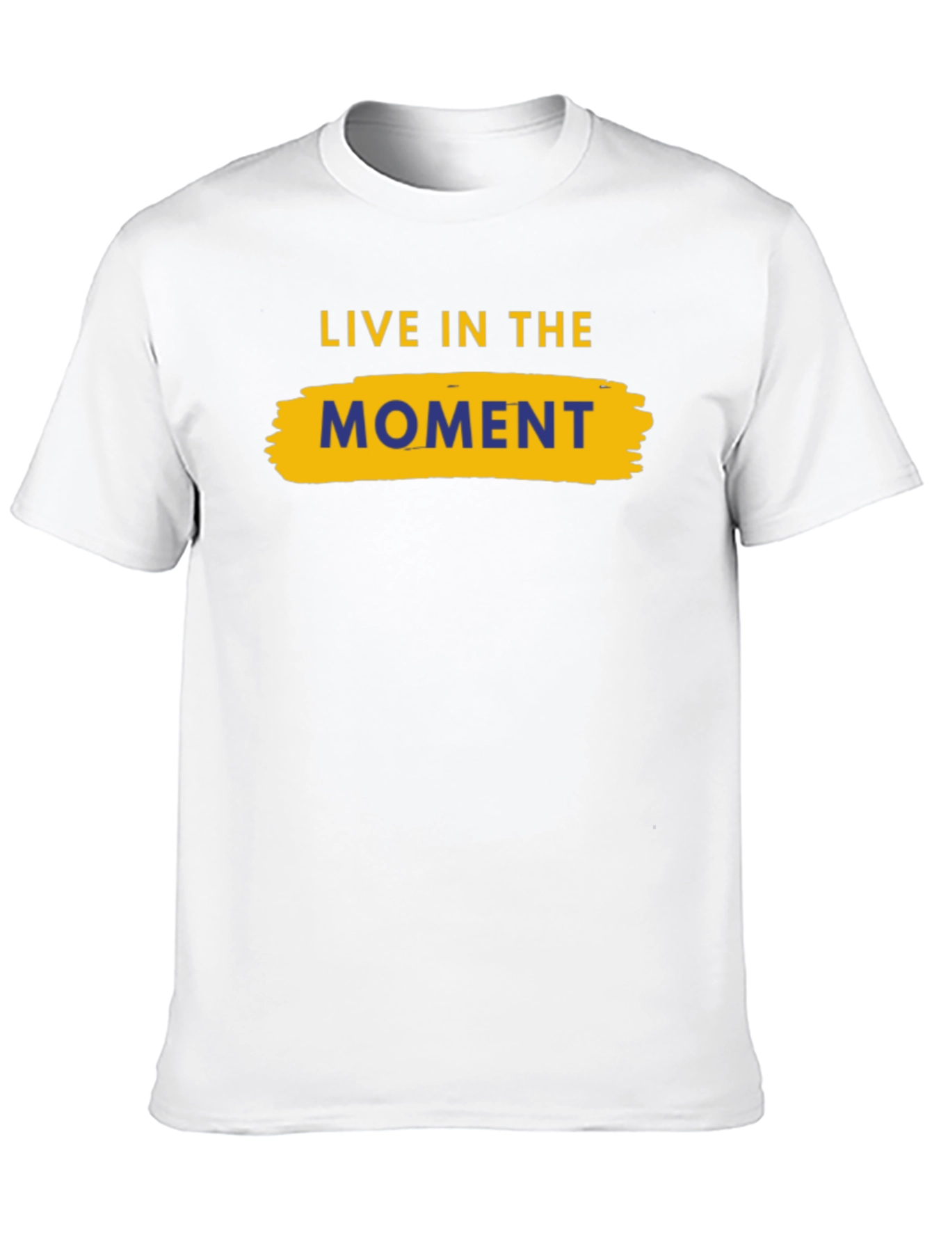 Live In The Moment Graphic Tee - Black