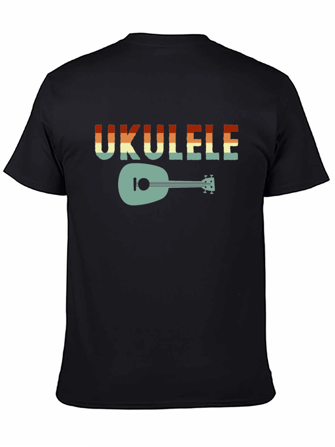 Retro Ukulele Graphic T-Shirt