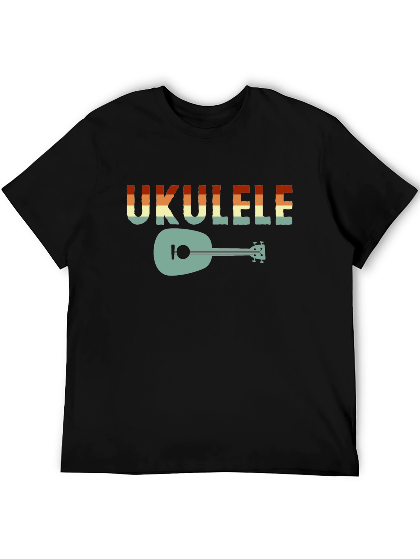 Retro Ukulele Graphic T-Shirt