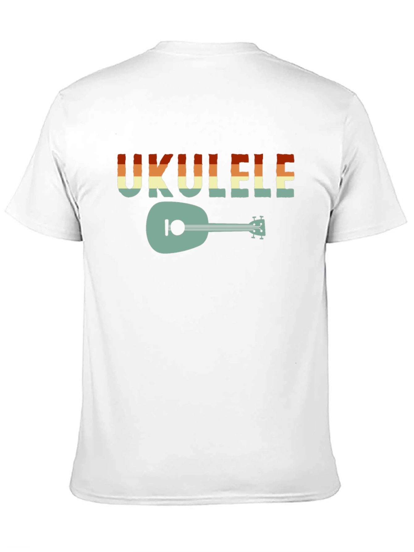 Retro Ukulele Graphic T-Shirt