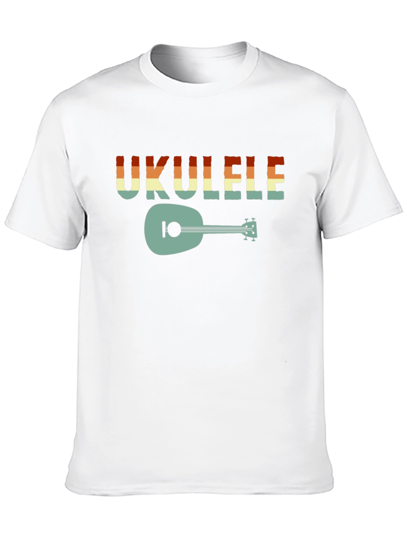 Retro Ukulele Graphic T-Shirt