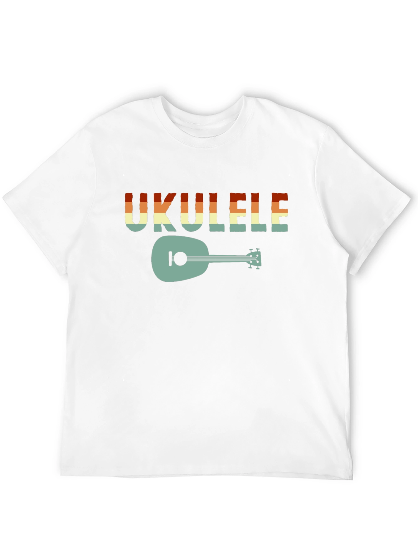 Retro Ukulele Graphic T-Shirt