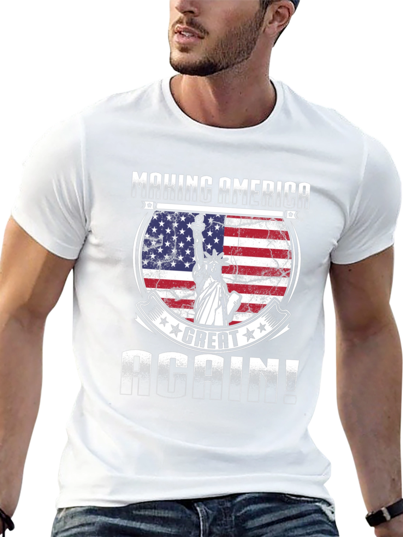 Making America Great Again Patriotic Tee