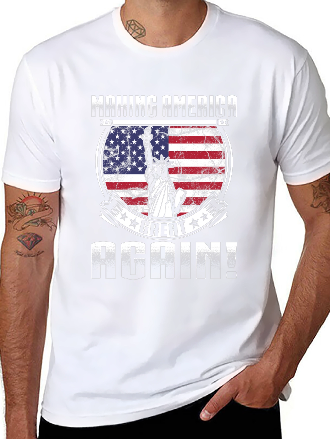 Making America Great Again Patriotic Tee