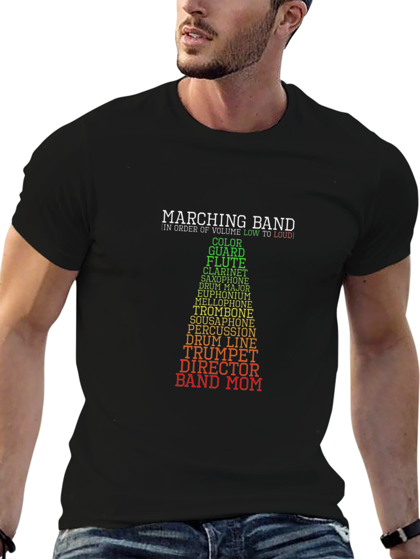 Marching Band Instrument Volume T-Shirt
