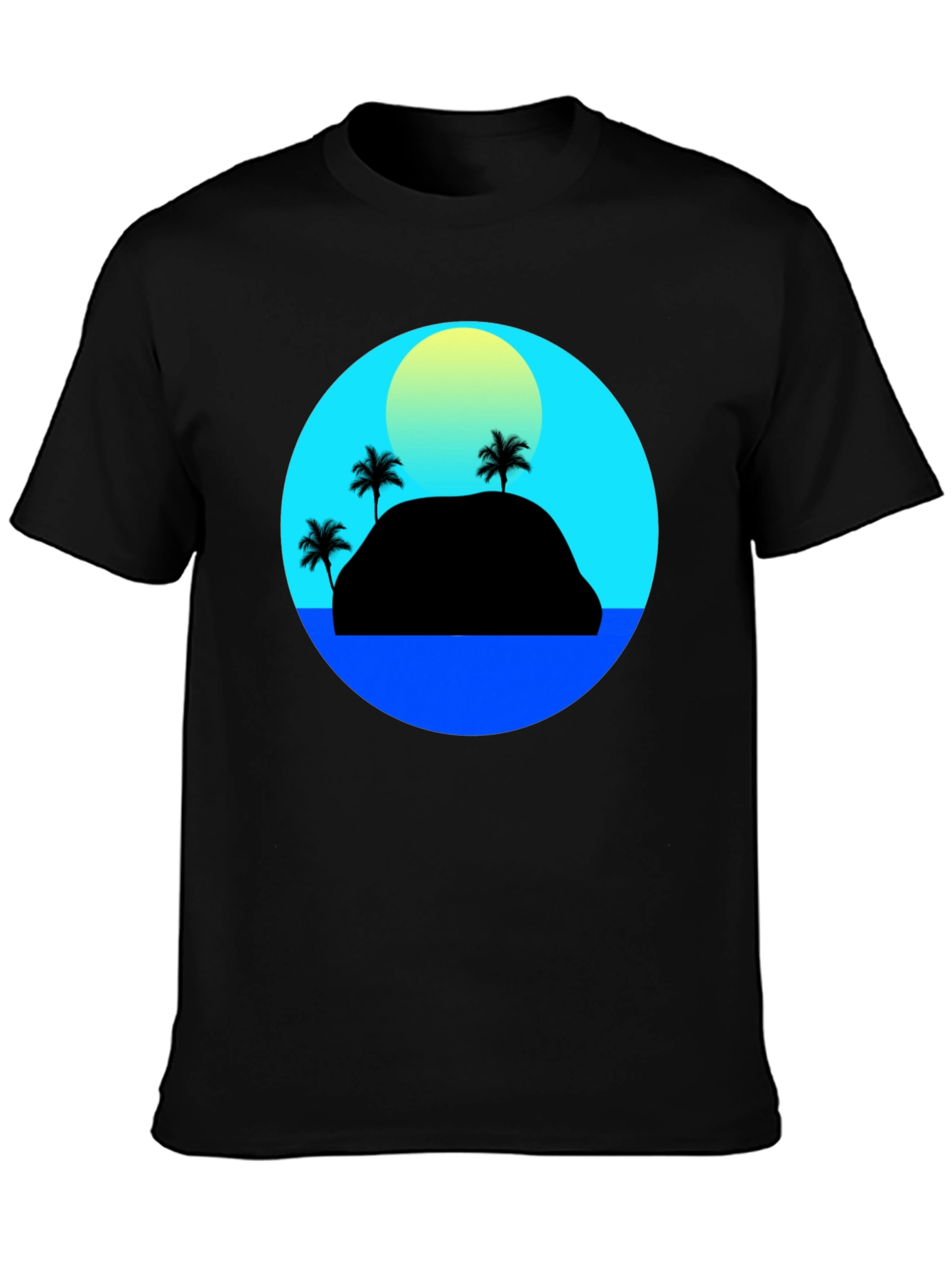 Island Sunset Graphic Tee