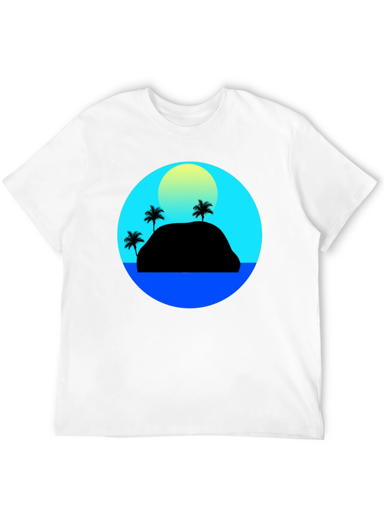 Island Sunset Graphic Tee