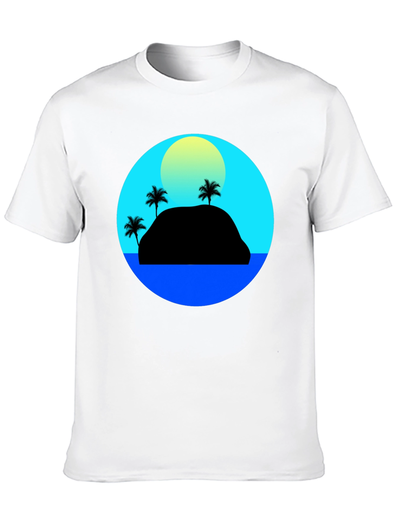Island Sunset Graphic Tee