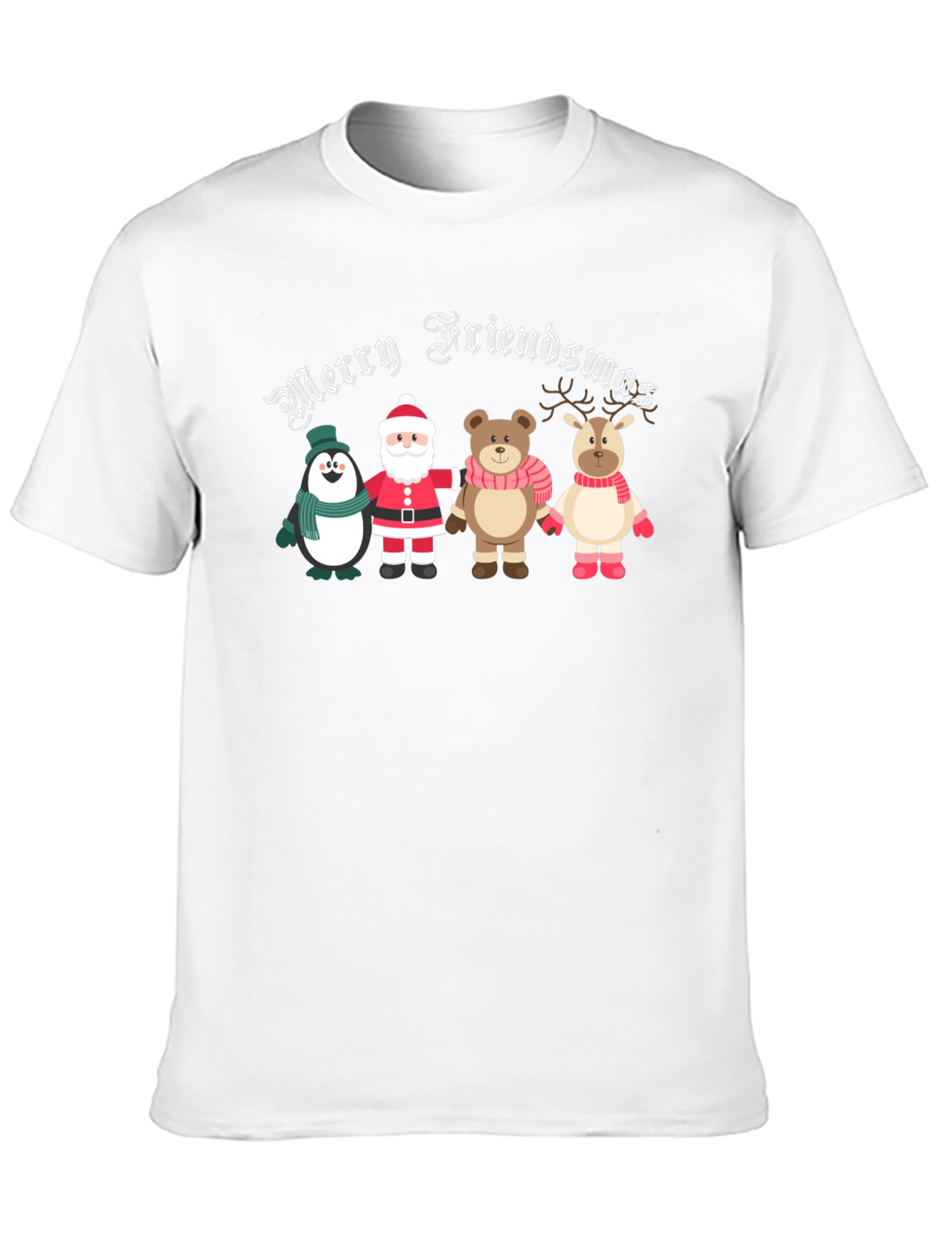 Merry Friendsmas T-Shirt: Holiday Celebration