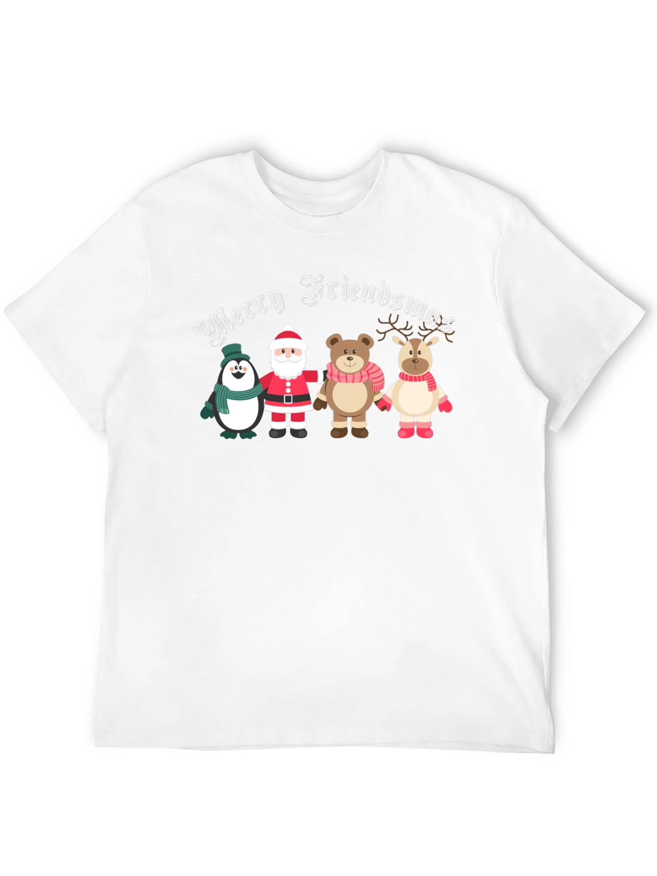 Merry Friendsmas T-Shirt: Holiday Celebration