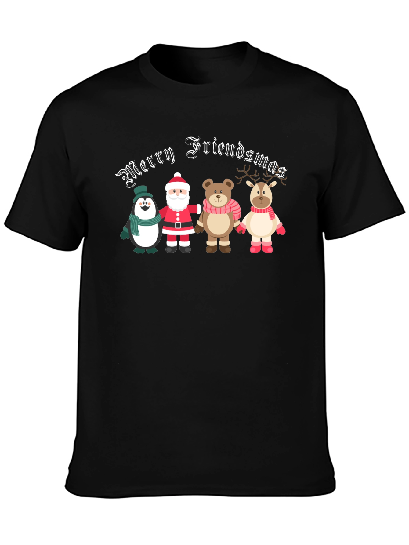 Merry Friendsmas T-Shirt: Holiday Celebration