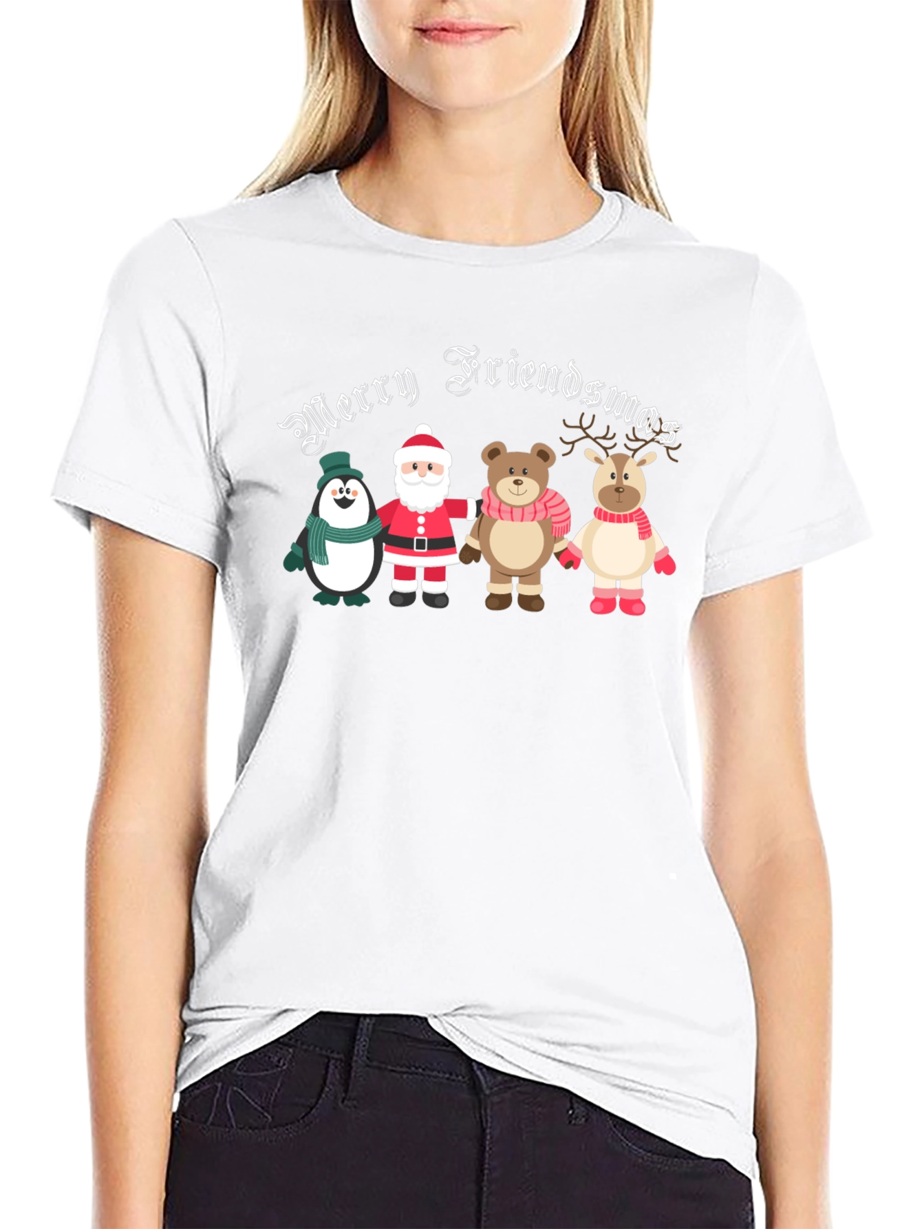 Merry Friendsmas T-Shirt: Holiday Celebration