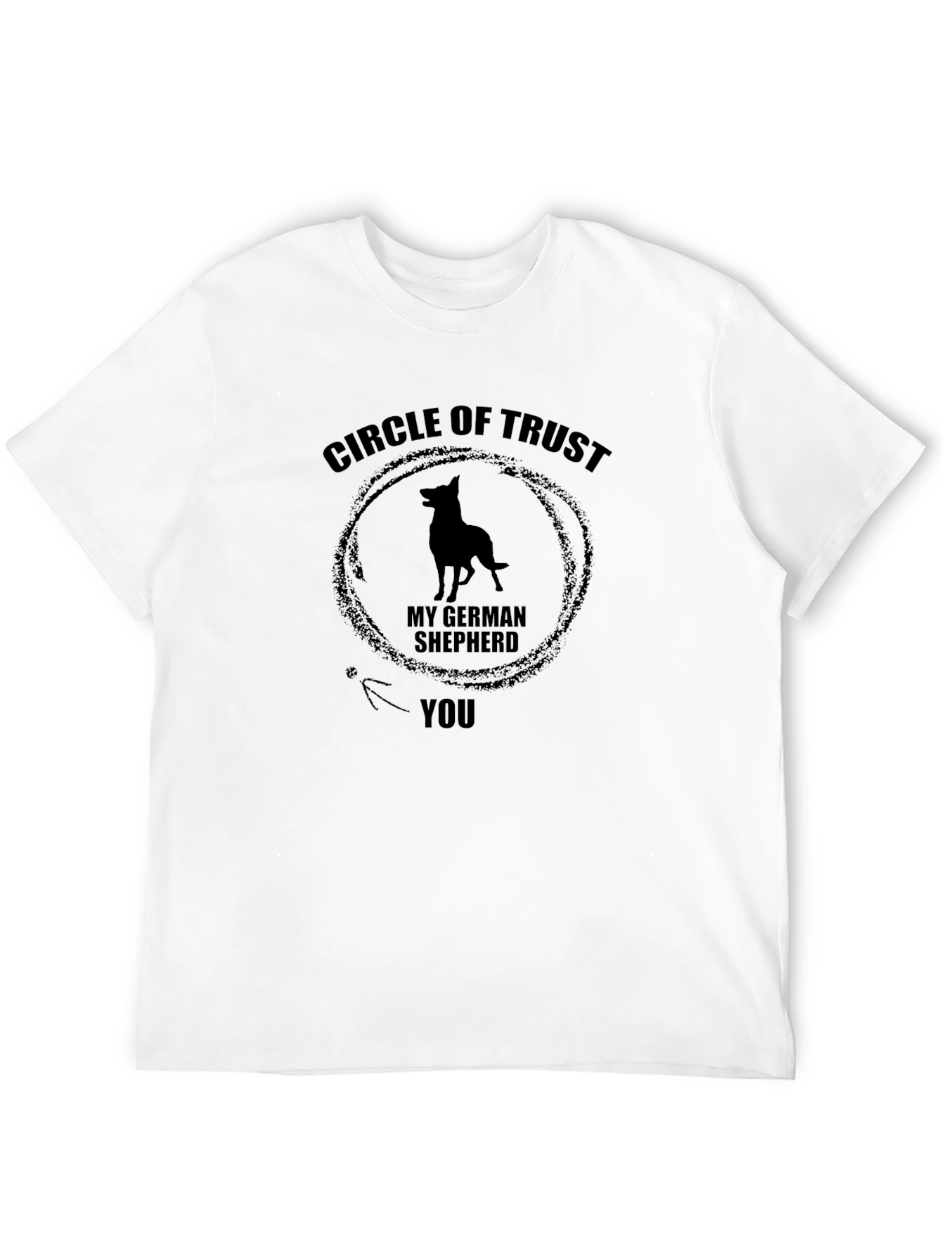 Circle of Trust German Shepherd T-Shirt