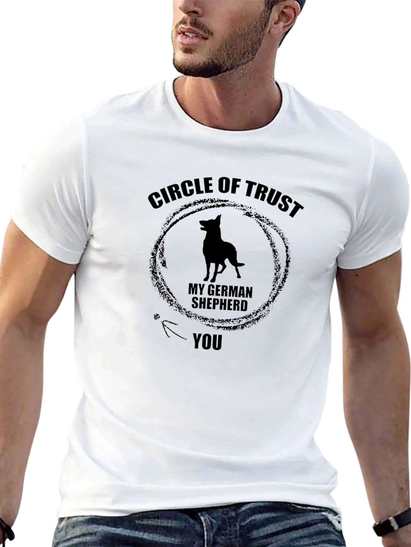 Circle of Trust German Shepherd T-Shirt