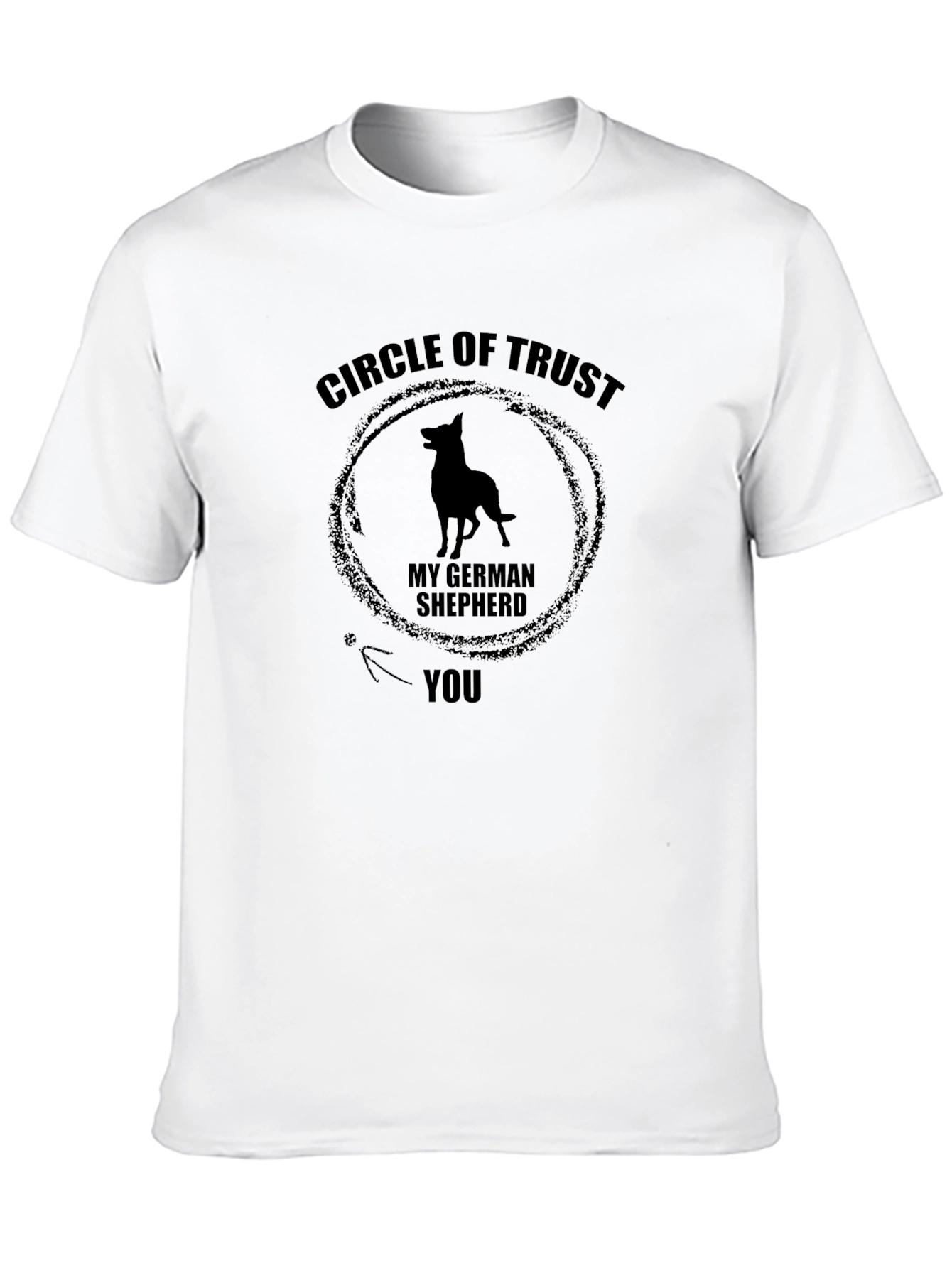 Circle of Trust German Shepherd T-Shirt