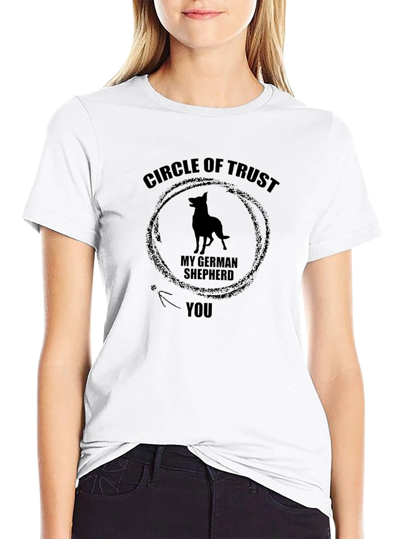 Circle of Trust German Shepherd T-Shirt