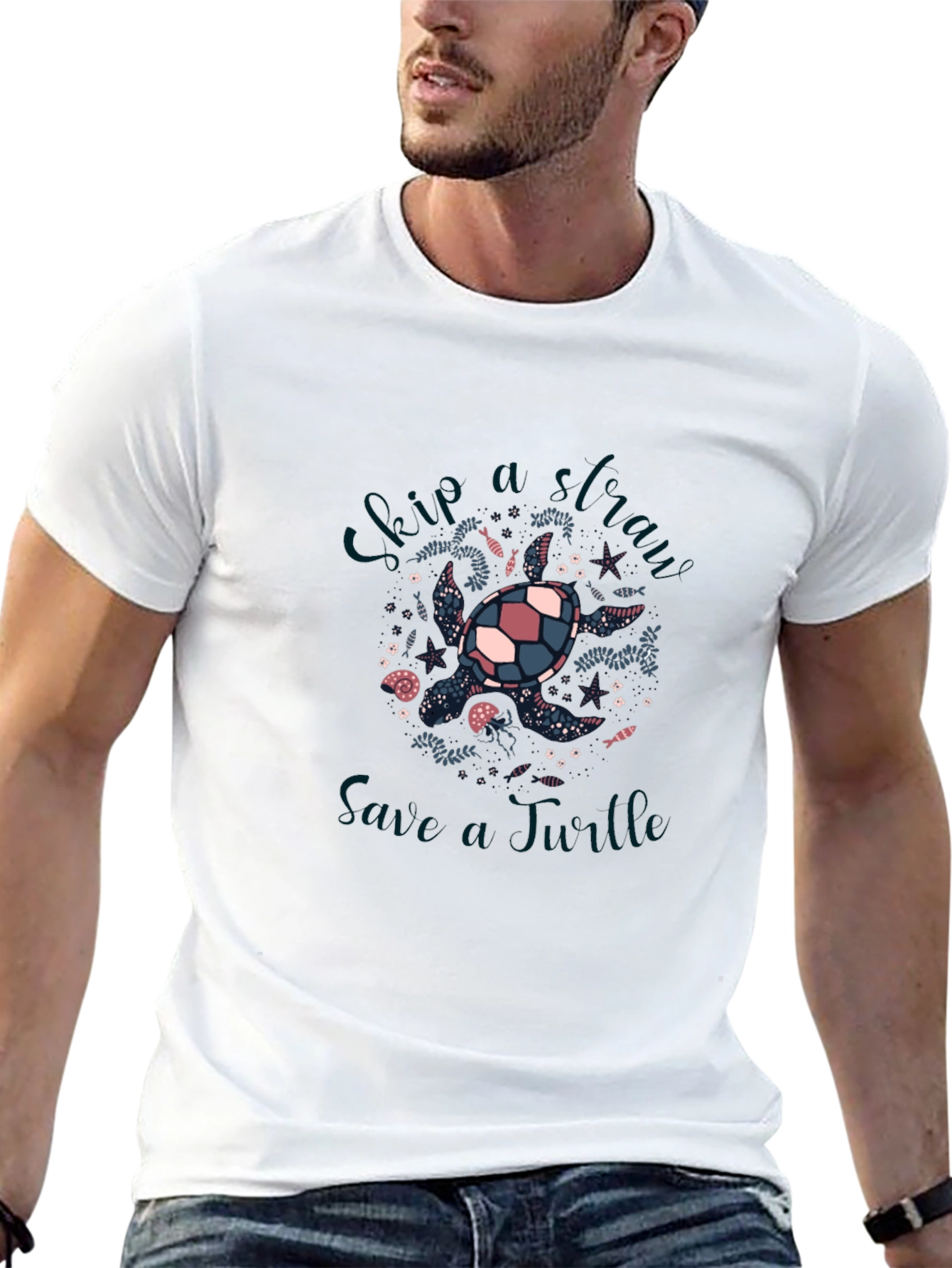Save a Turtle Graphic Tee