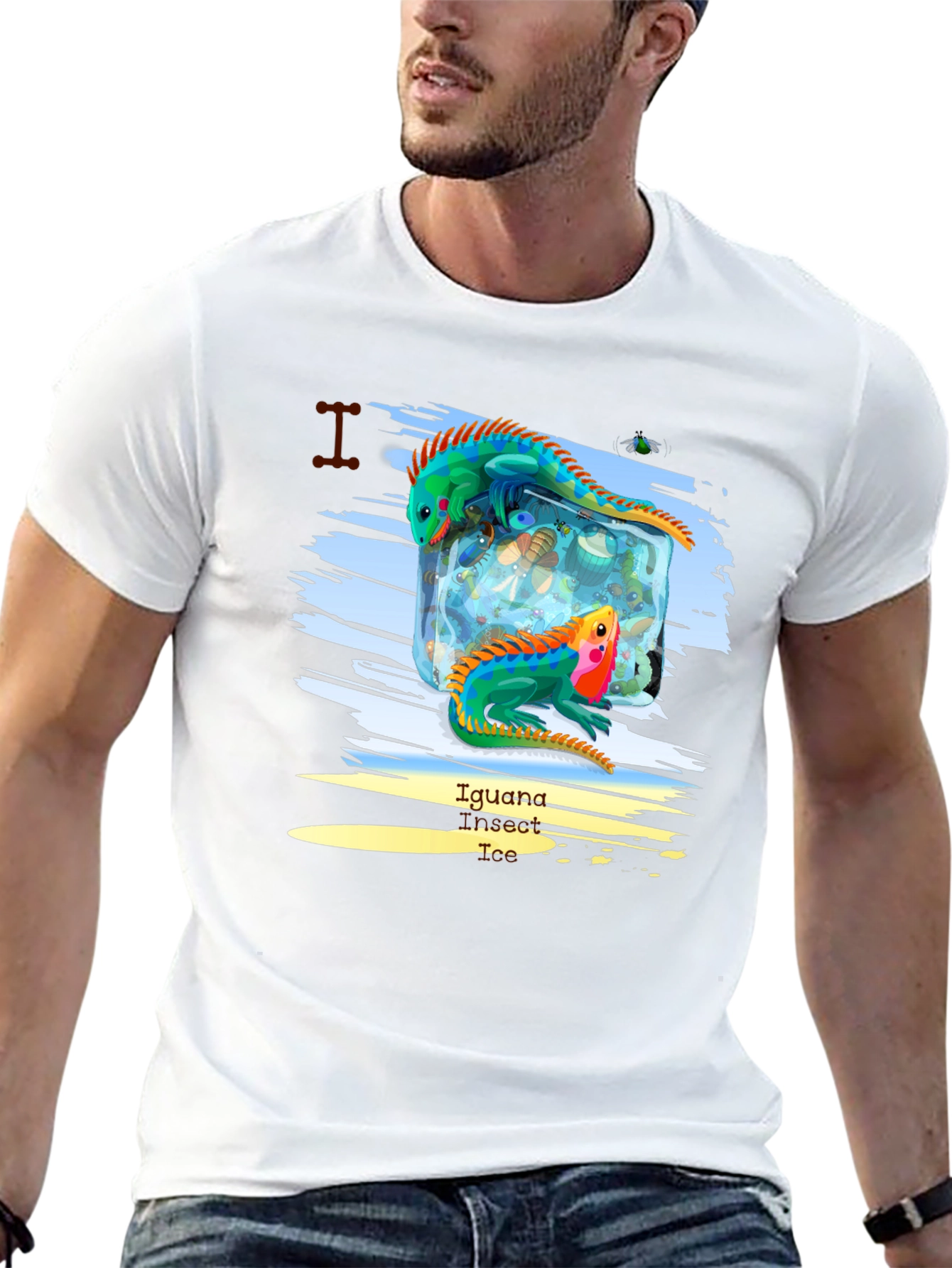 Iguana Insect Taco T-Shirt