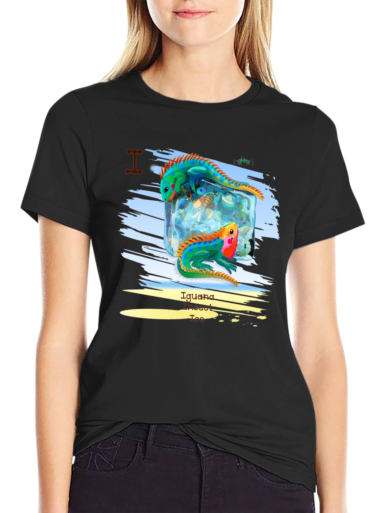 Iguana Insect Taco T-Shirt
