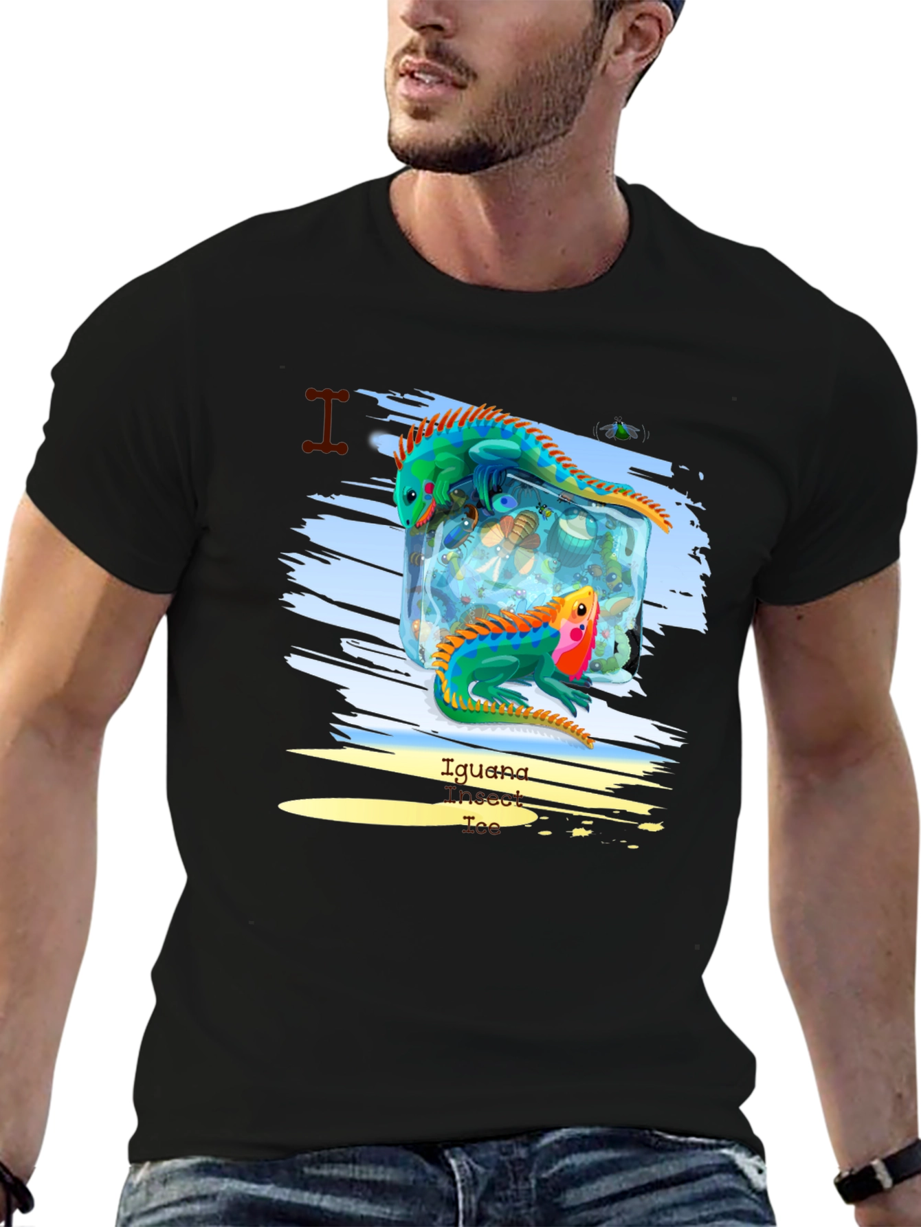 Iguana Insect Taco T-Shirt