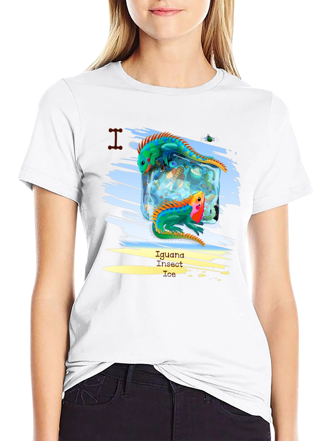 Iguana Insect Taco T-Shirt
