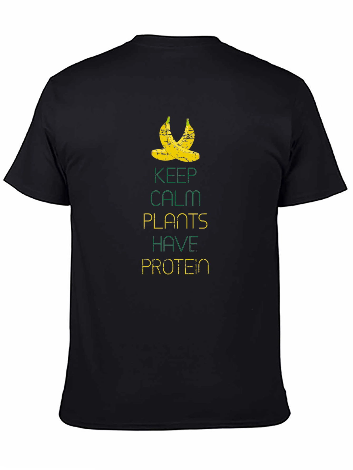 Keep Calm Plants Have Protein Graphic T-Shirt