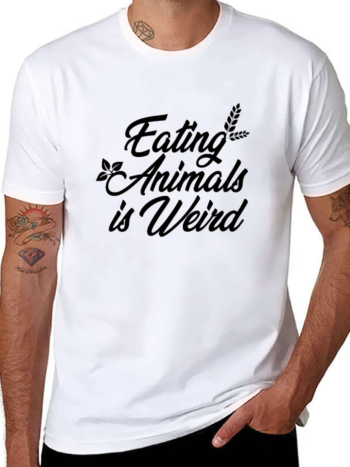 Eating Animals is Weird T-Shirt
