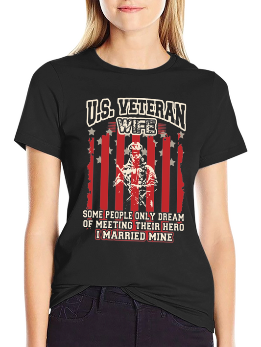 U.S. Veteran Wife Graphic Tee