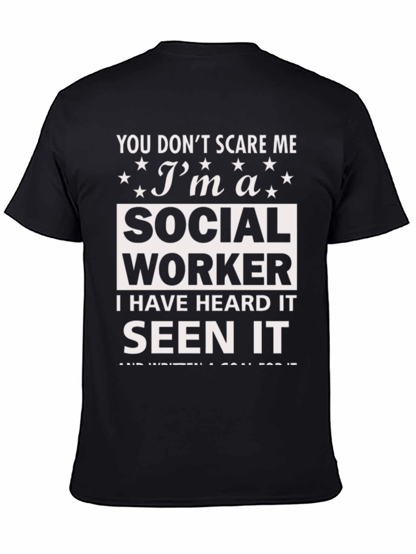 Social Worker Graphic T-Shirt - Funny Unisex Tee