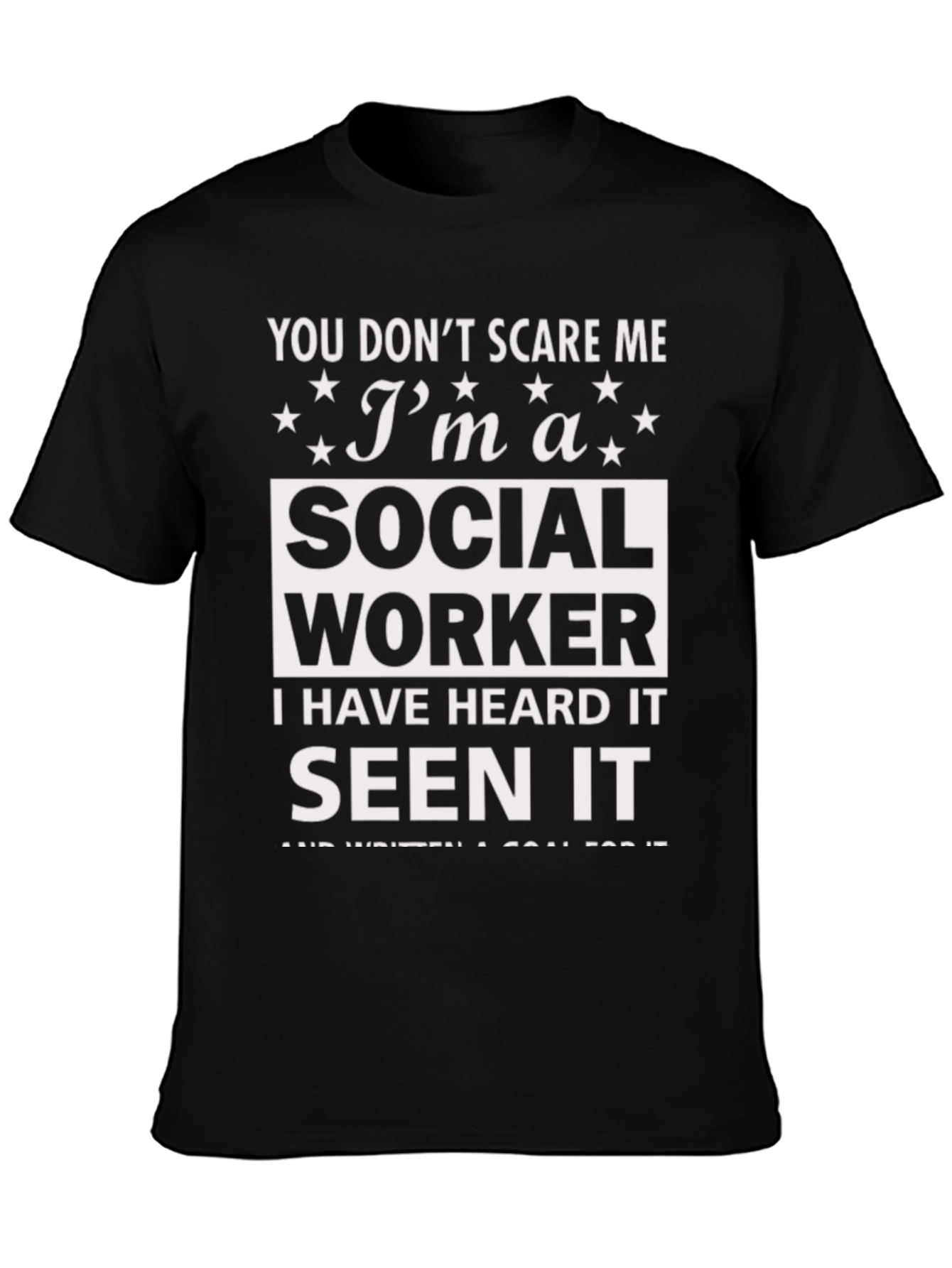 Social Worker Graphic T-Shirt - Funny Unisex Tee
