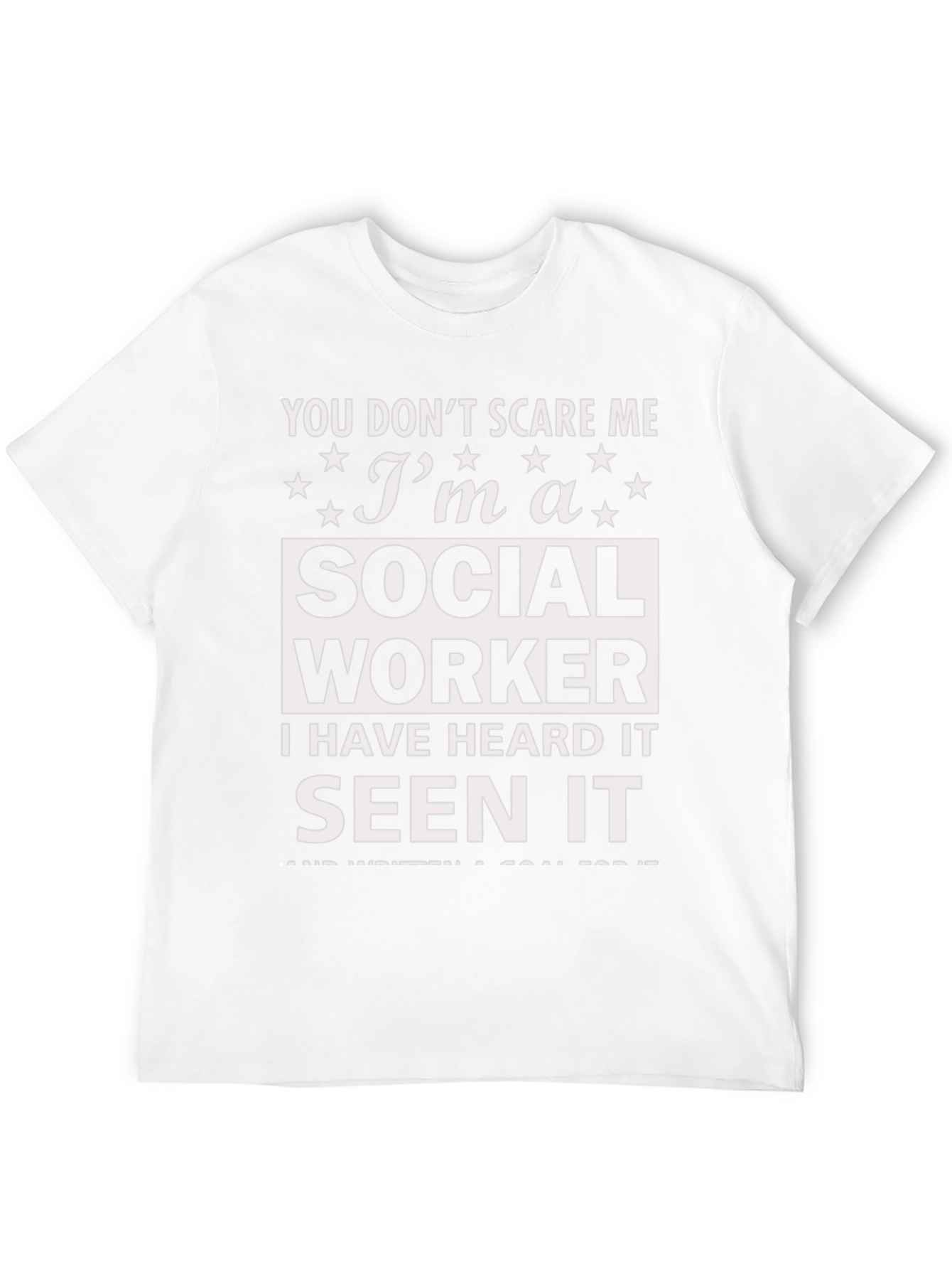 Social Worker Graphic T-Shirt - Funny Unisex Tee