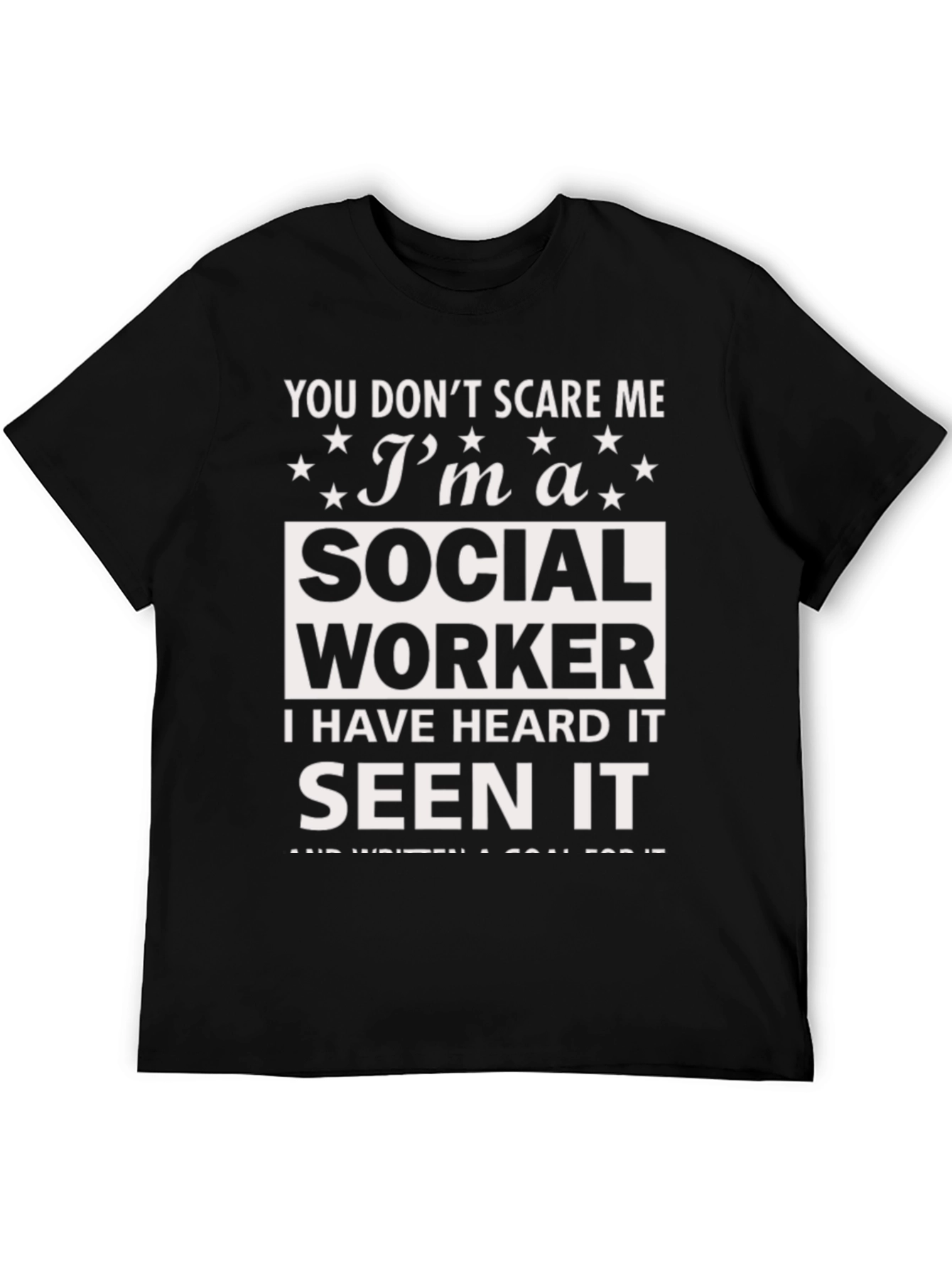 Social Worker Graphic T-Shirt - Funny Unisex Tee