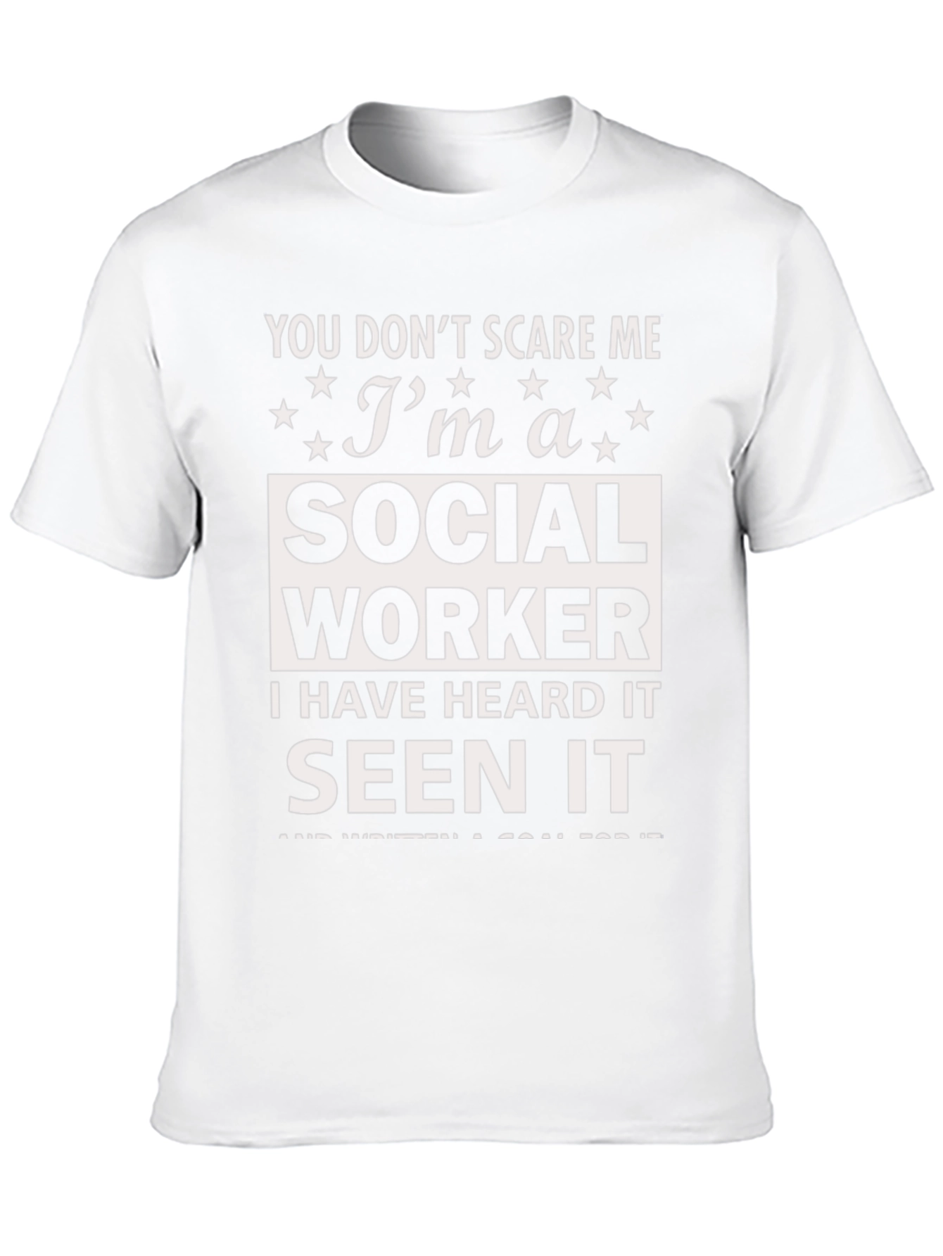 Social Worker Graphic T-Shirt - Funny Unisex Tee