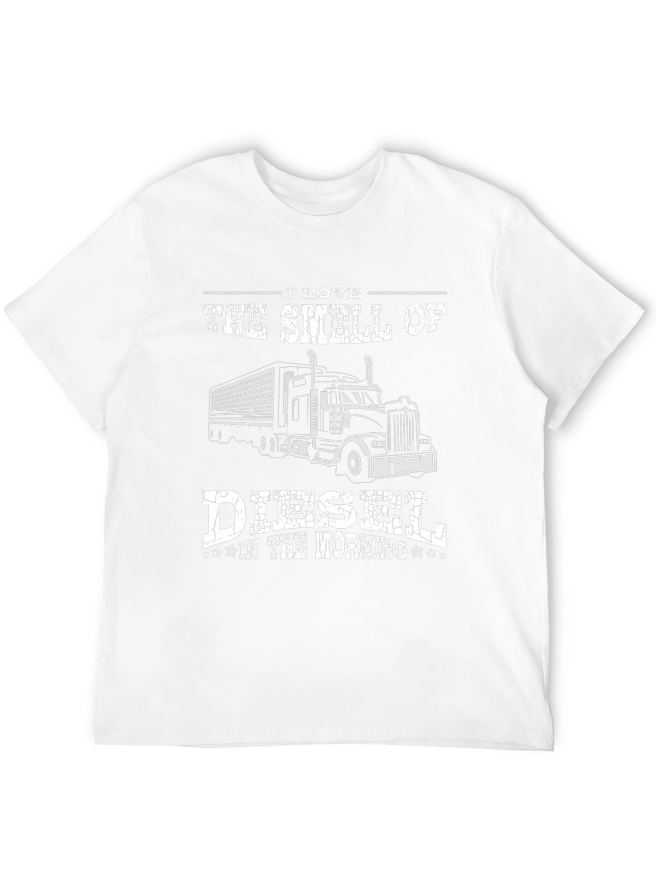 I Love The Smell of Diesel Trucker T-Shirt