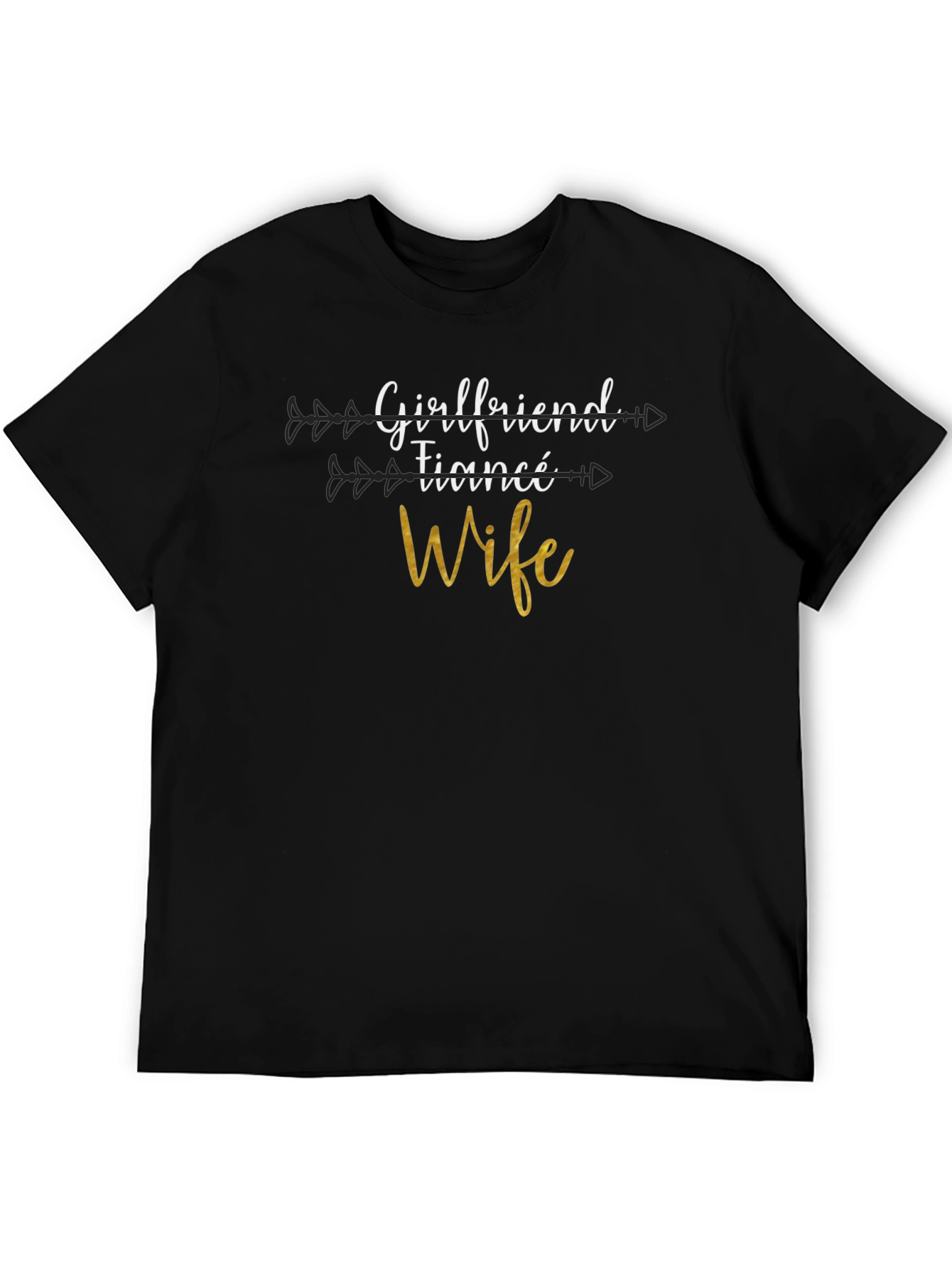 Girlfriend Fiance Wife T-Shirt - Future Bridal Tee