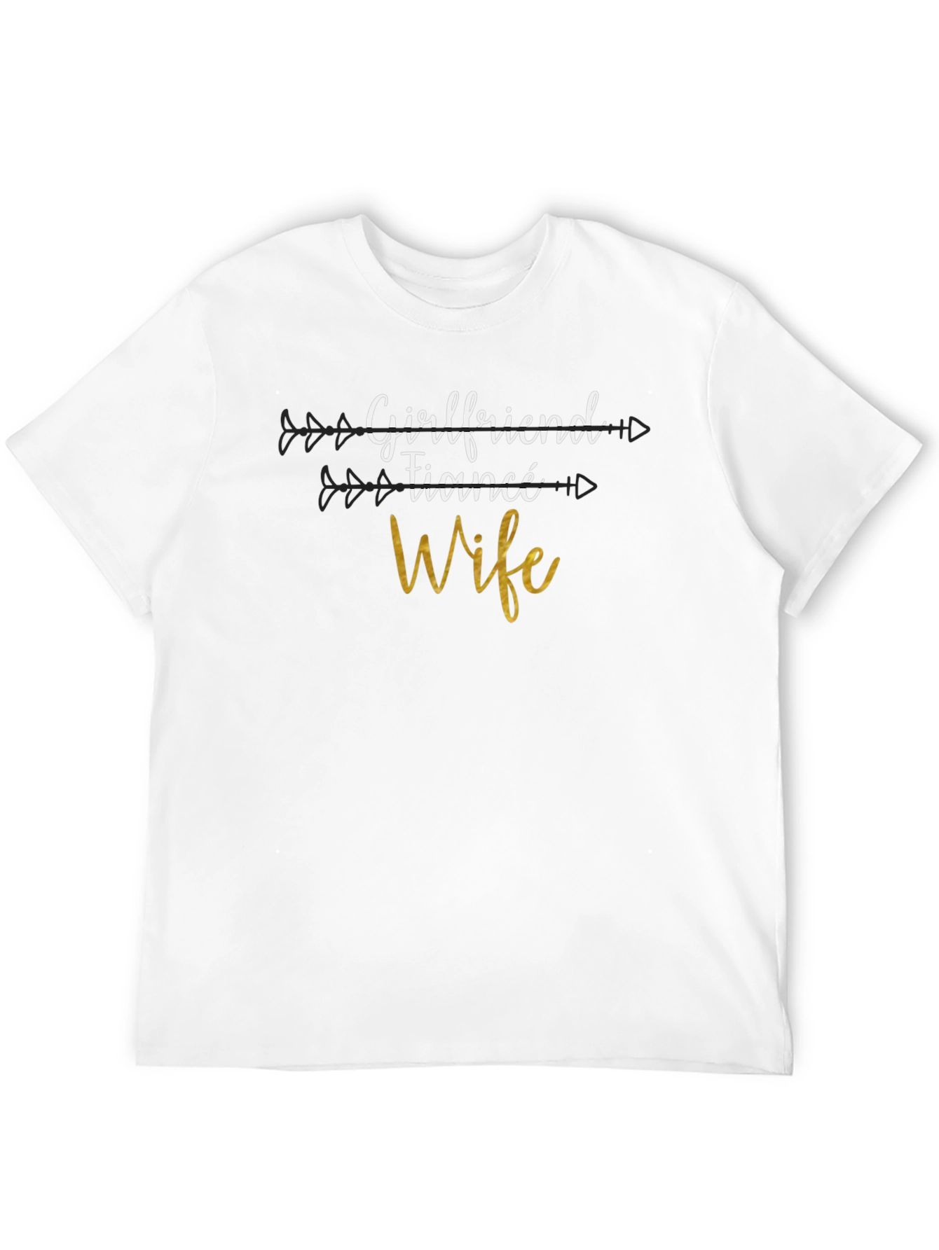 Girlfriend Fiance Wife T-Shirt - Future Bridal Tee