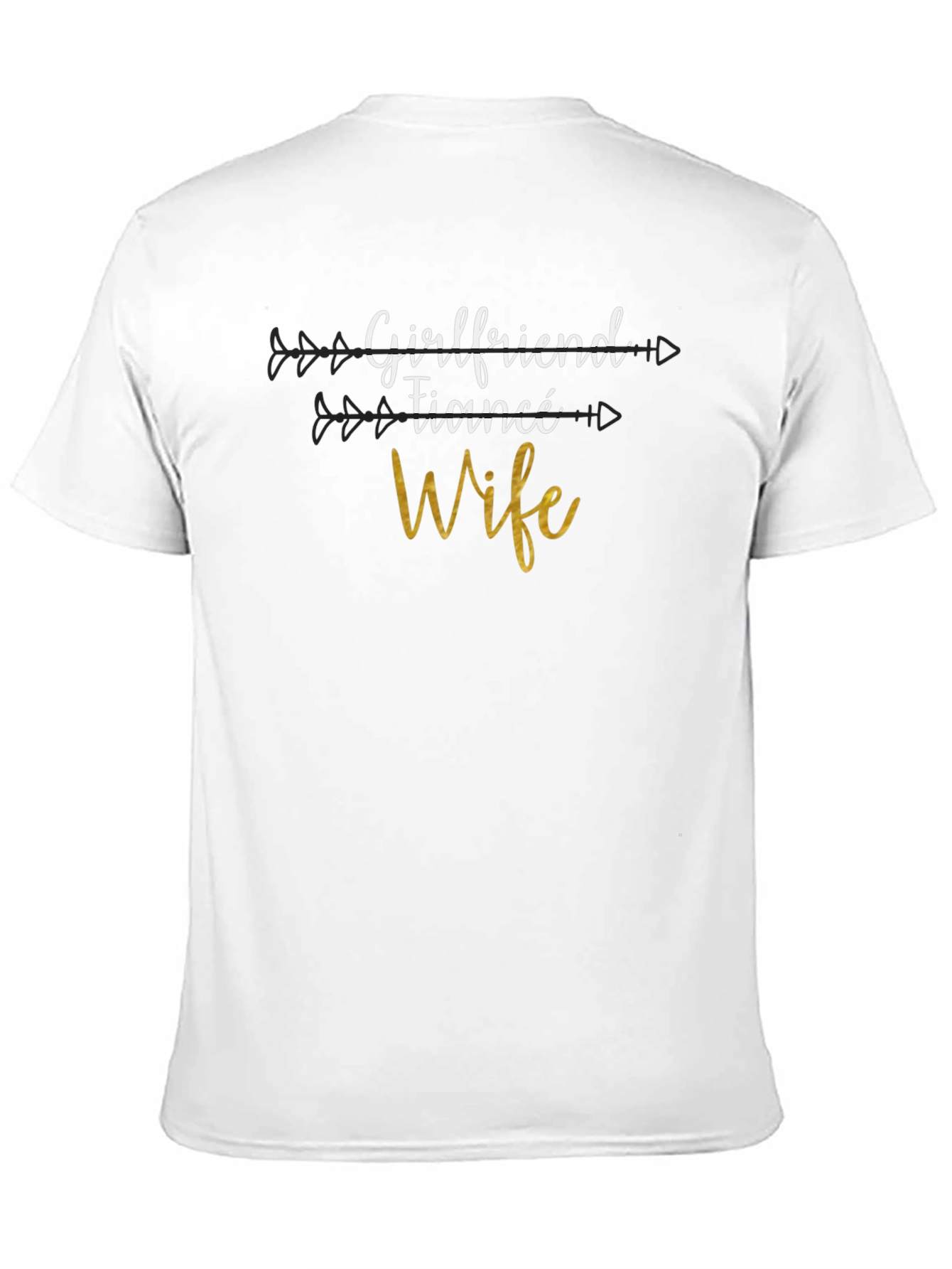 Girlfriend Fiance Wife T-Shirt - Future Bridal Tee