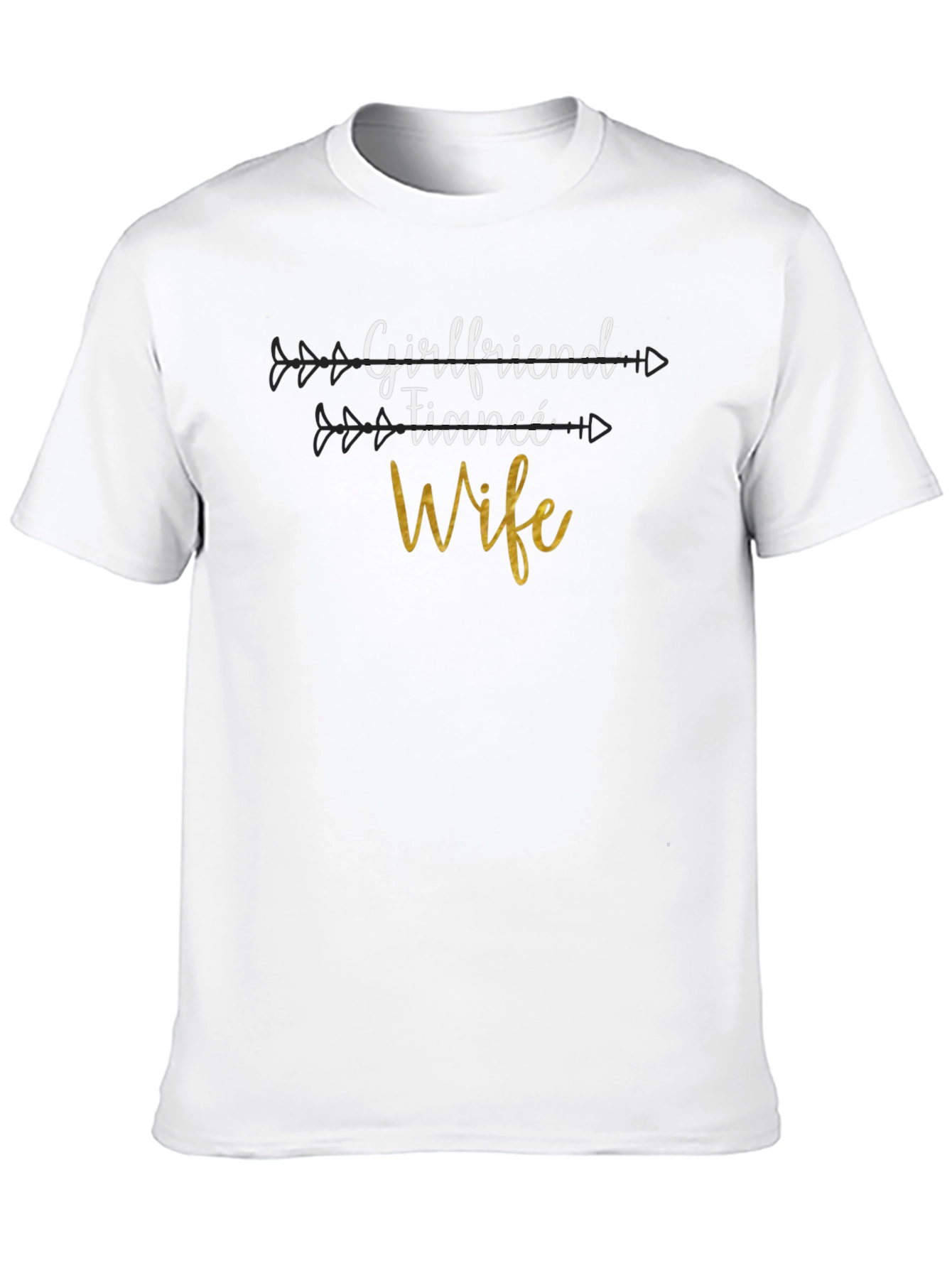 Girlfriend Fiance Wife T-Shirt - Future Bridal Tee
