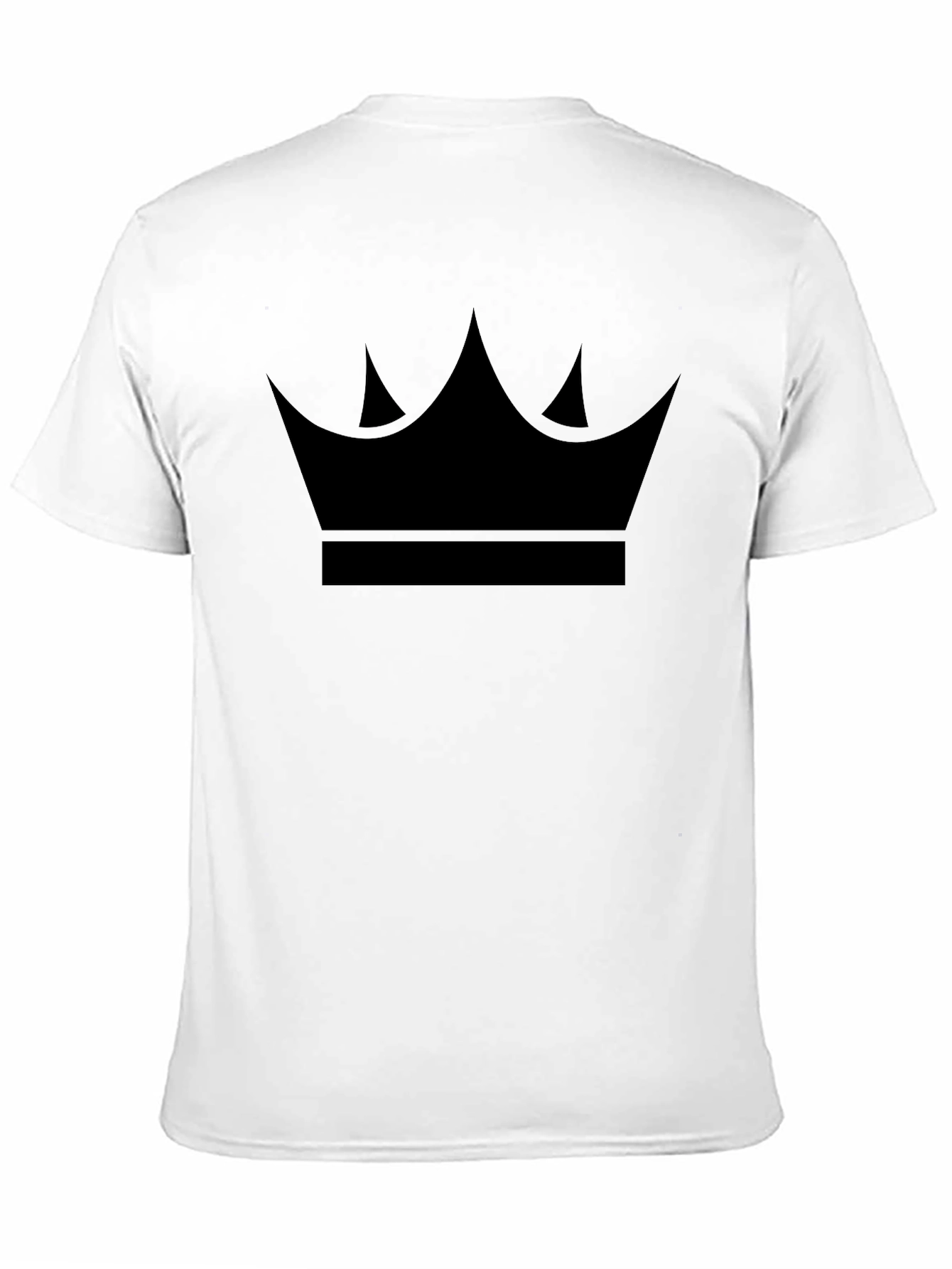 Crown Graphic T-Shirt - Casual Cotton Tee