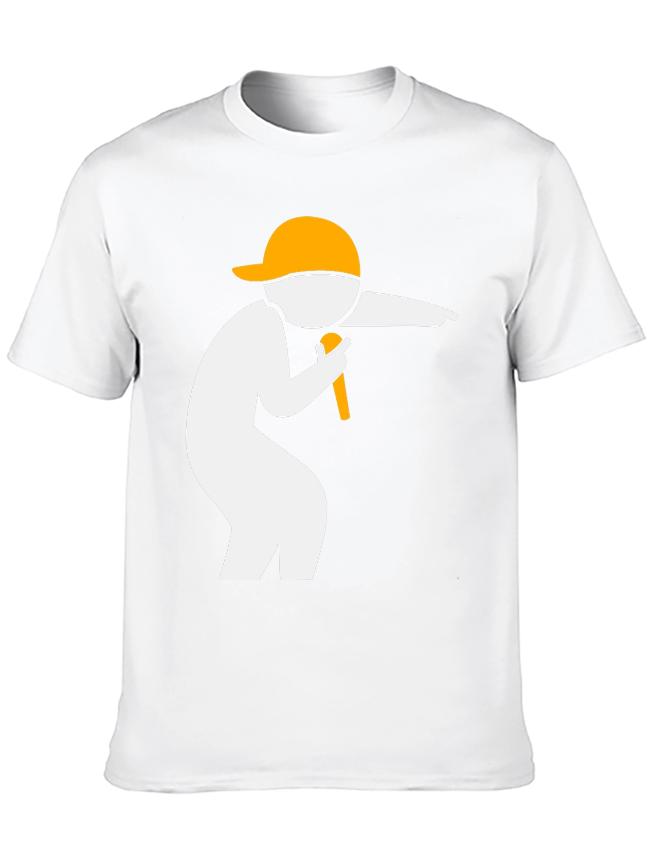 Mic Drop Graphic Tee - Black Cotton T-Shirt