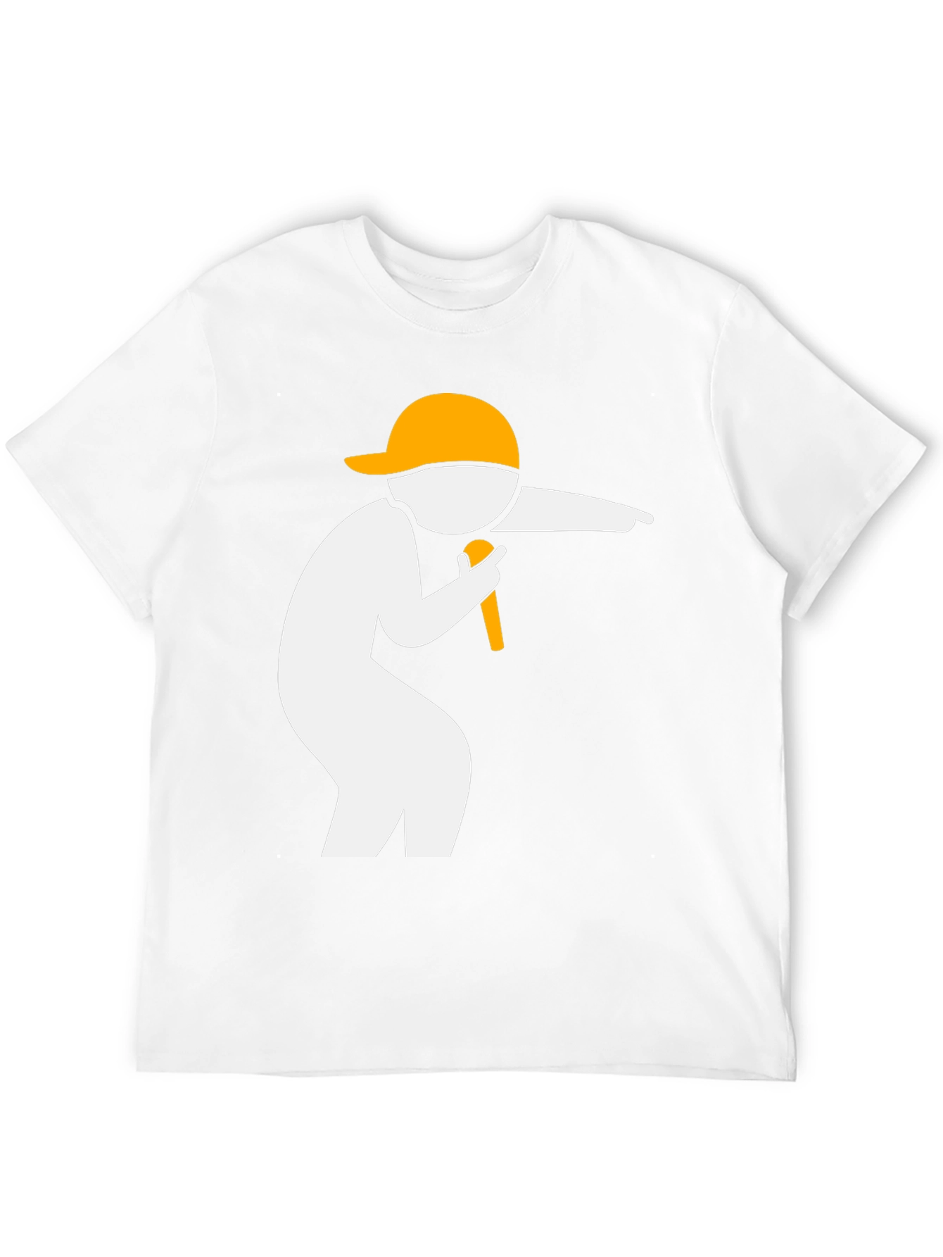 Mic Drop Graphic Tee - Black Cotton T-Shirt