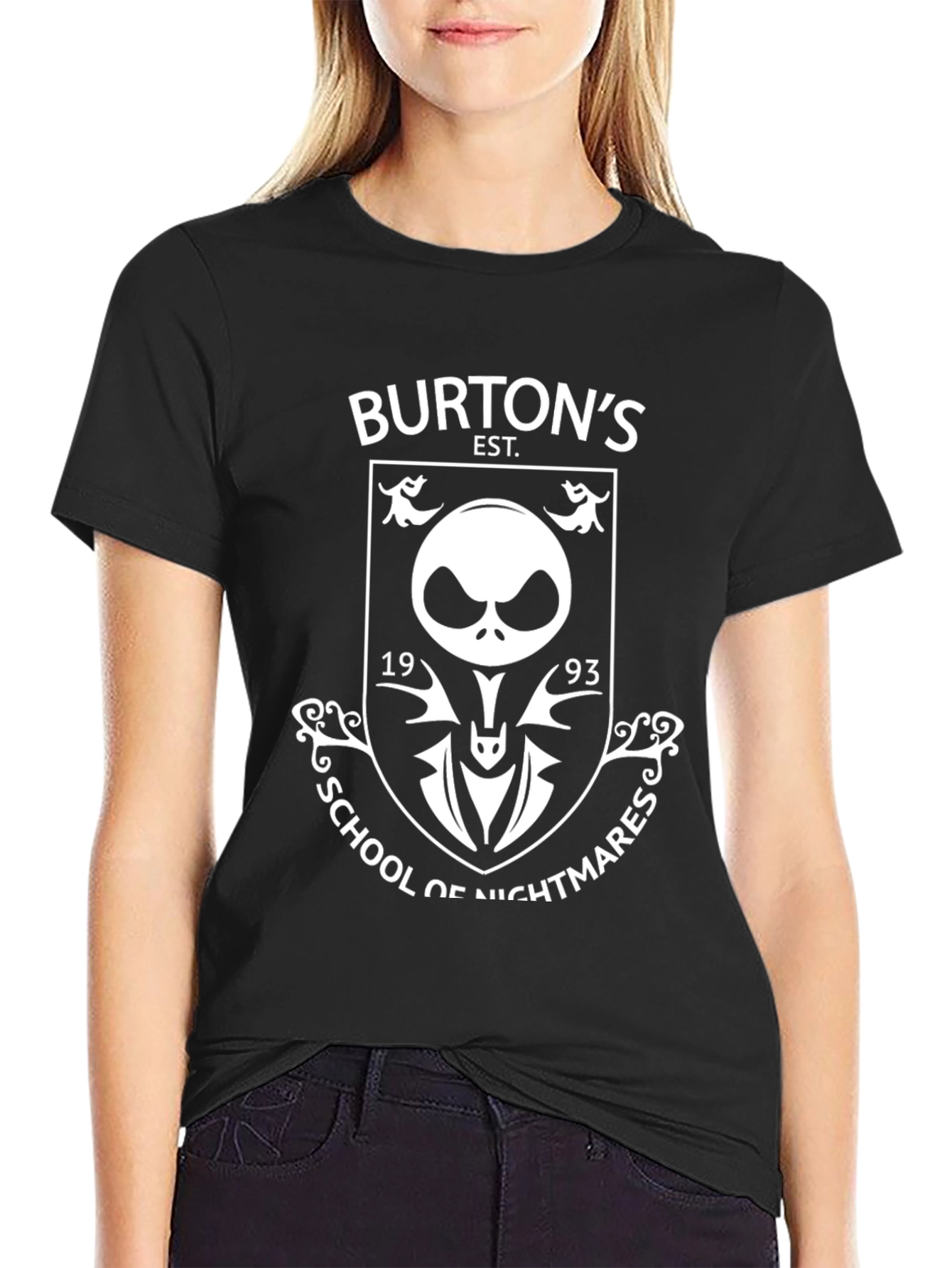 Burtons School of Nightmares Graphic T-Shirt