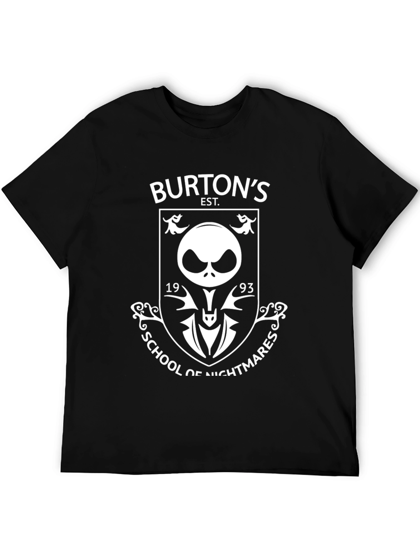 Burtons School of Nightmares Graphic T-Shirt