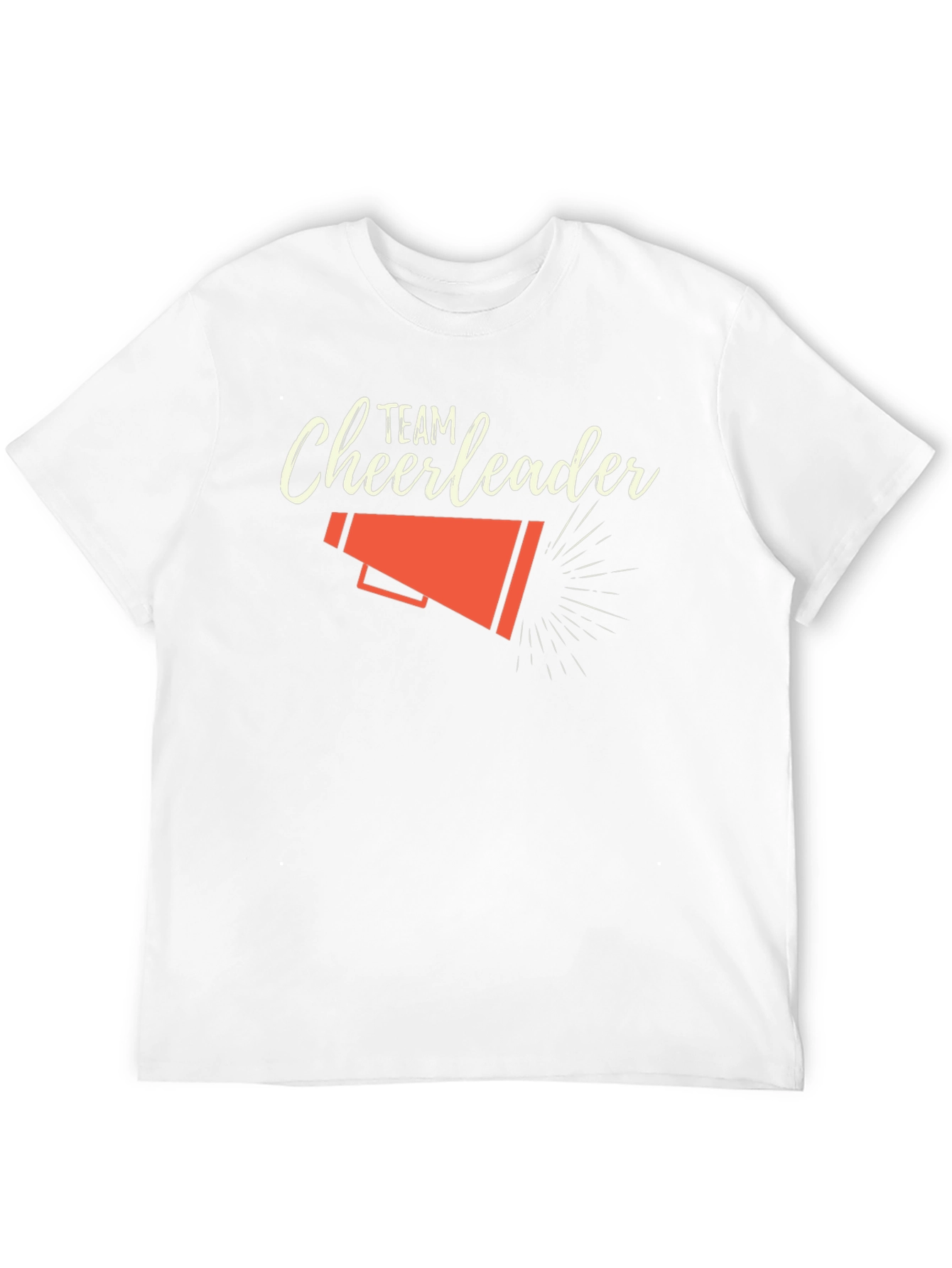Team Cheerleader Graphic Tee - Black